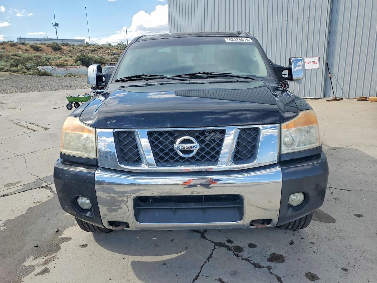 2011 Nissan Titan S/sv/sl/pro-4x Black vin: 1N6BA0EC9BN314807