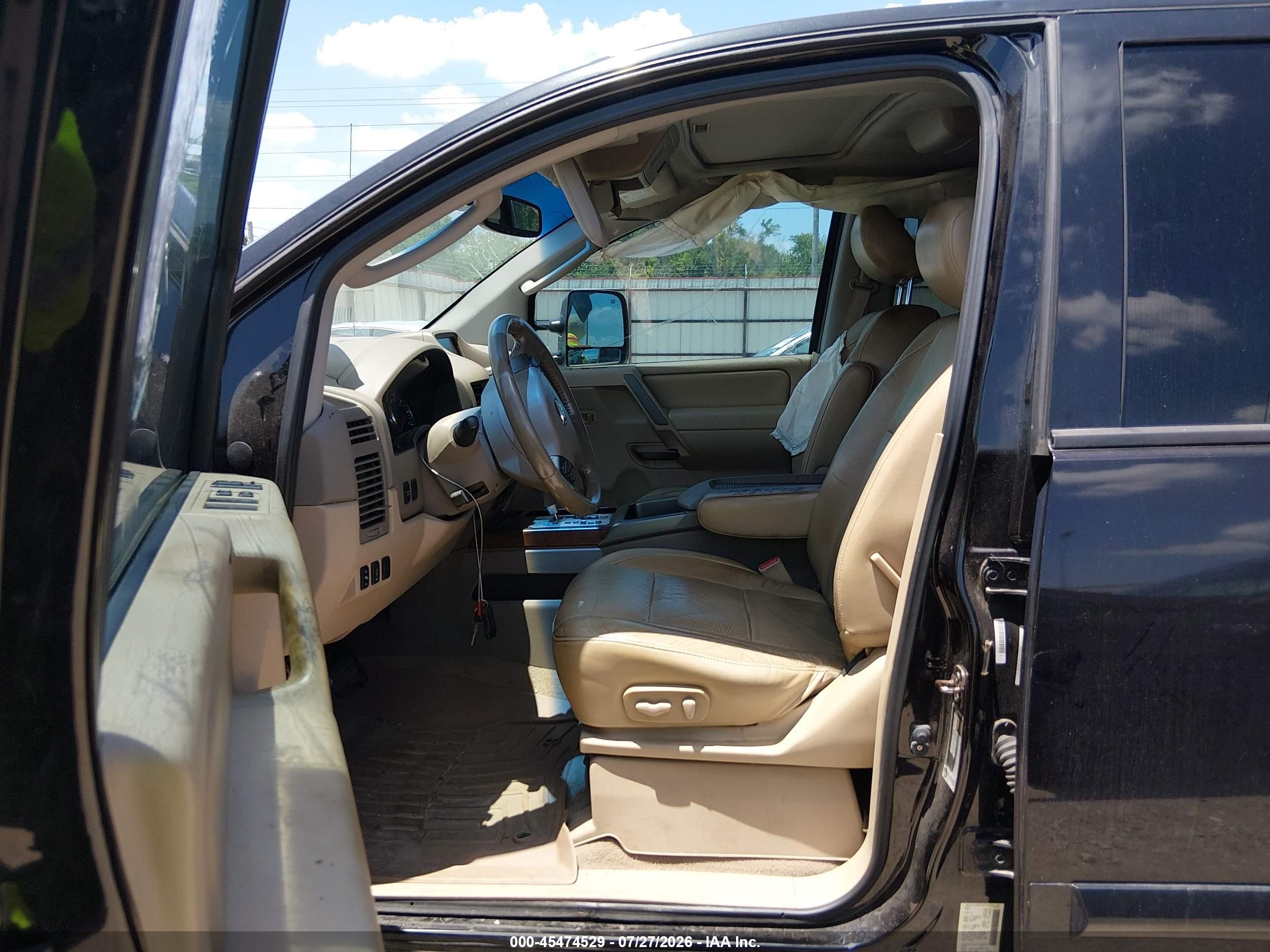 2011 Nissan Titan Sl Черный vin: 1N6BA0EC9BN324902