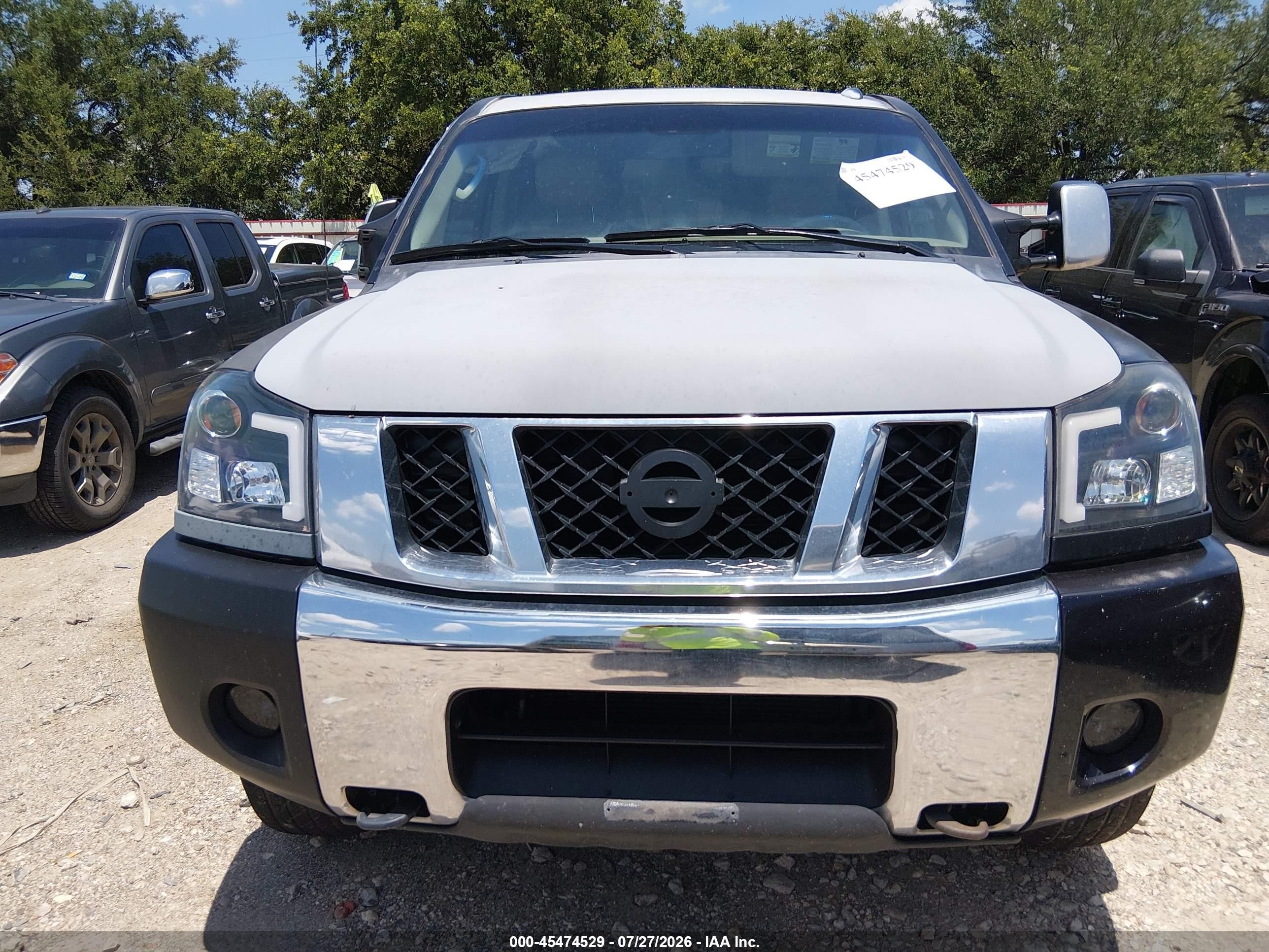 2011 Nissan Titan Sl Черный vin: 1N6BA0EC9BN324902