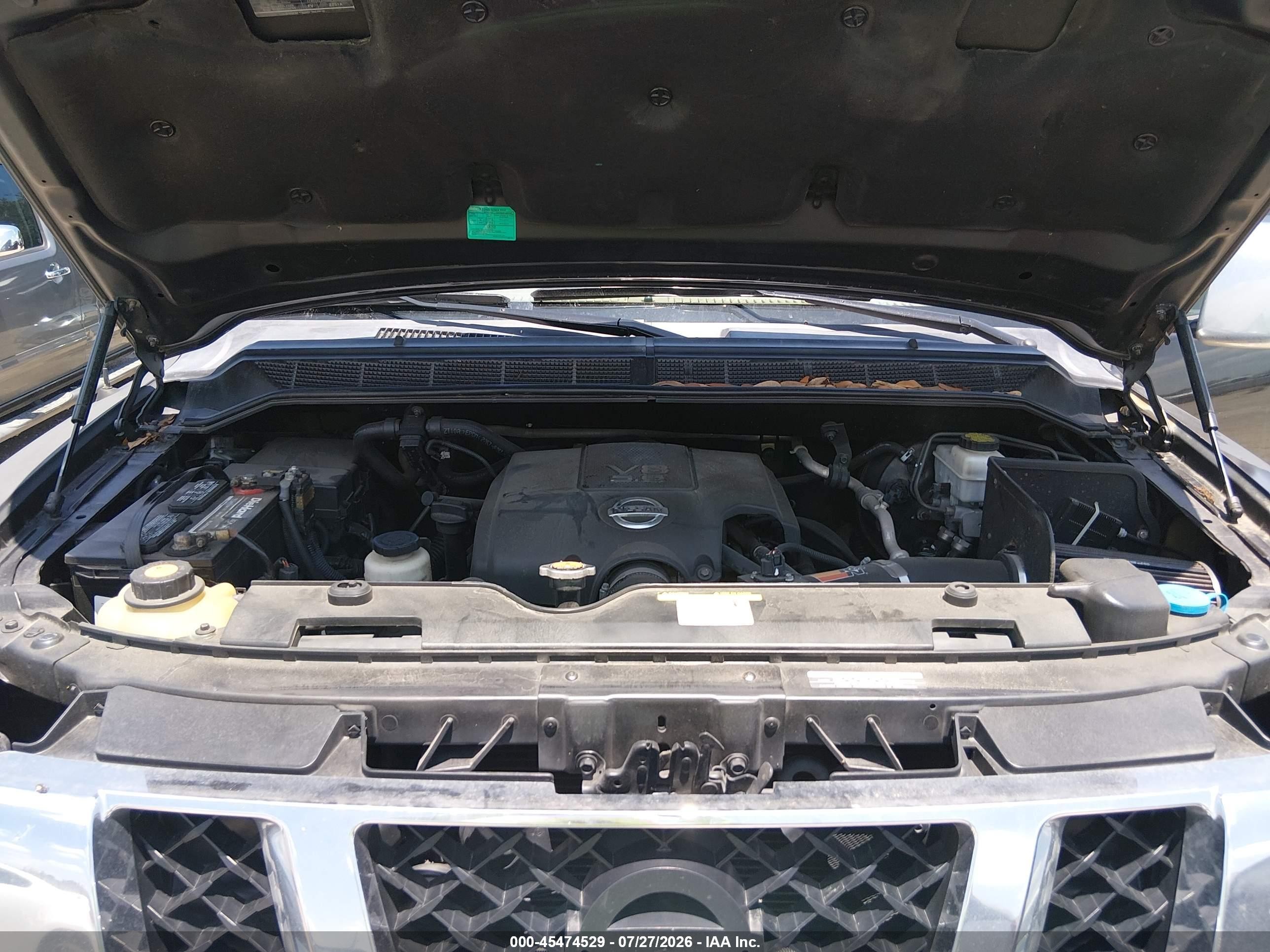 2011 Nissan Titan Sl Черный vin: 1N6BA0EC9BN324902