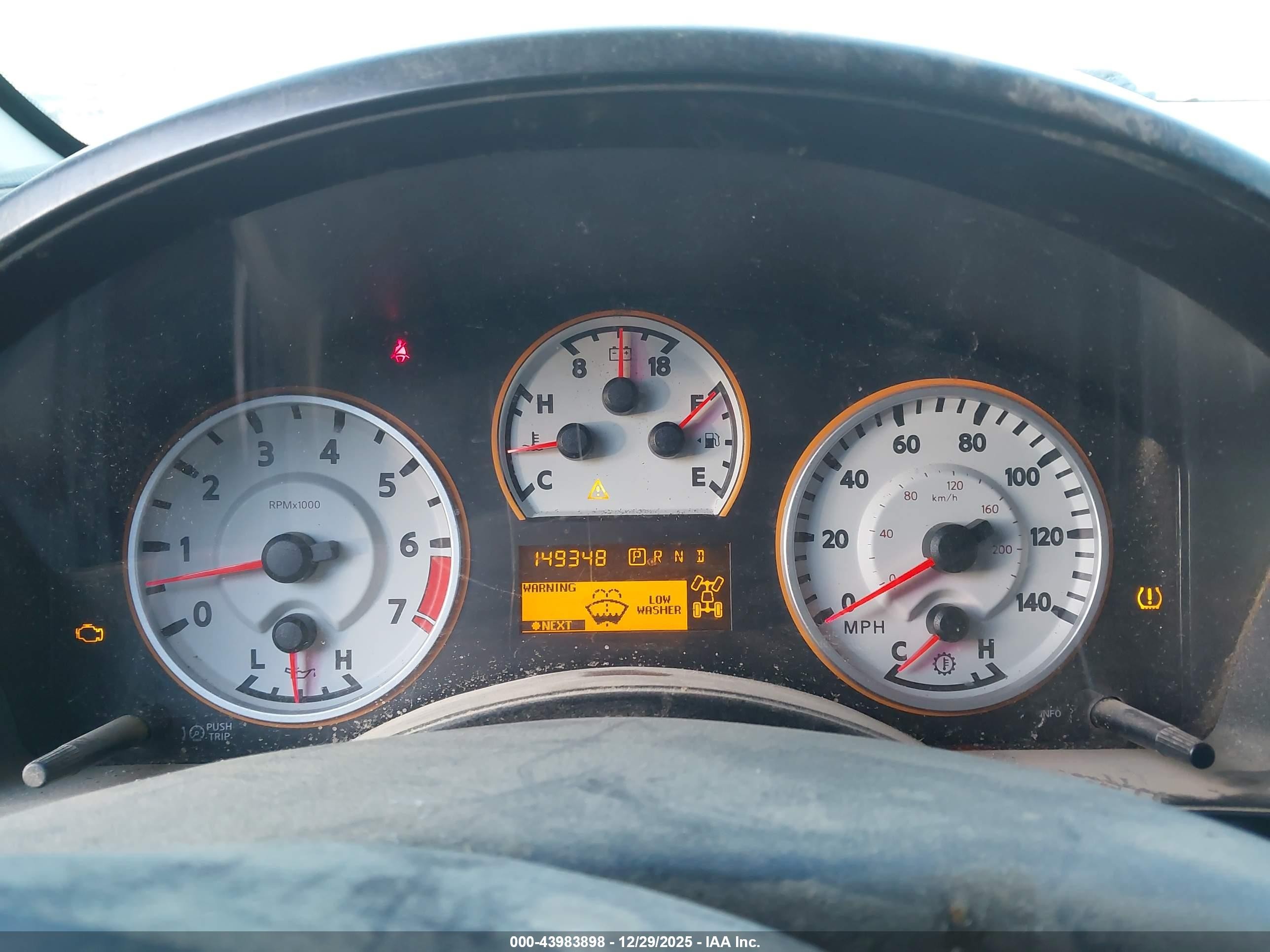 2013 Nissan Titan Pro-4x Белый vin: 1N6BA0EC9DN300747