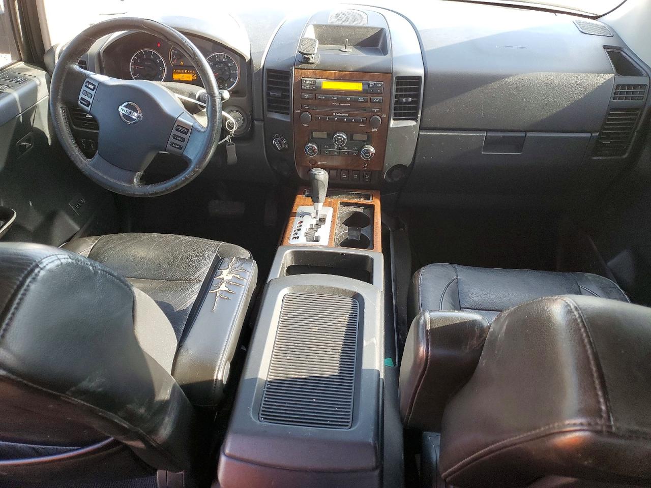 2011 Nissan Titan Sv White vin: 1N6BA0ECXBN308532