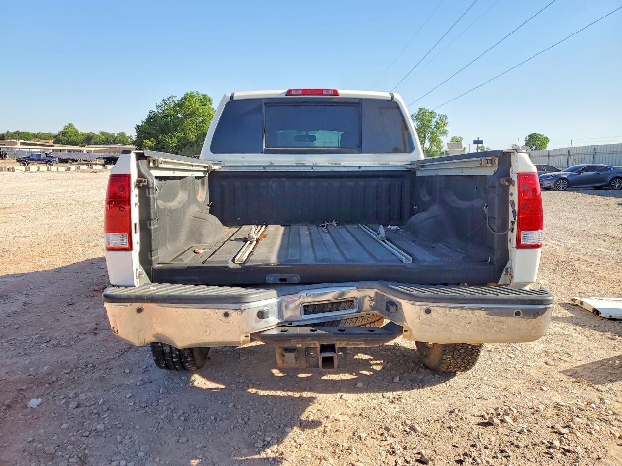2011 Nissan Titan Sv White vin: 1N6BA0ECXBN308532