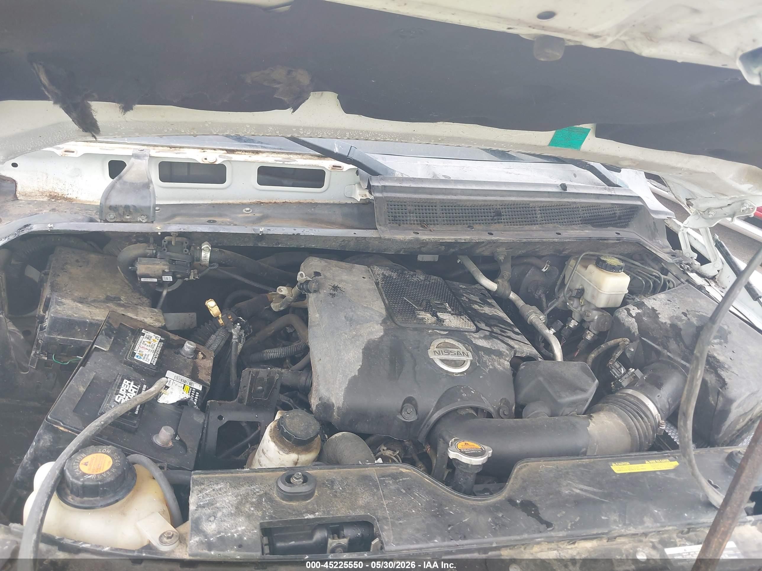 2014 Nissan Titan Pro-4x White vin: 1N6BA0ECXEN514874