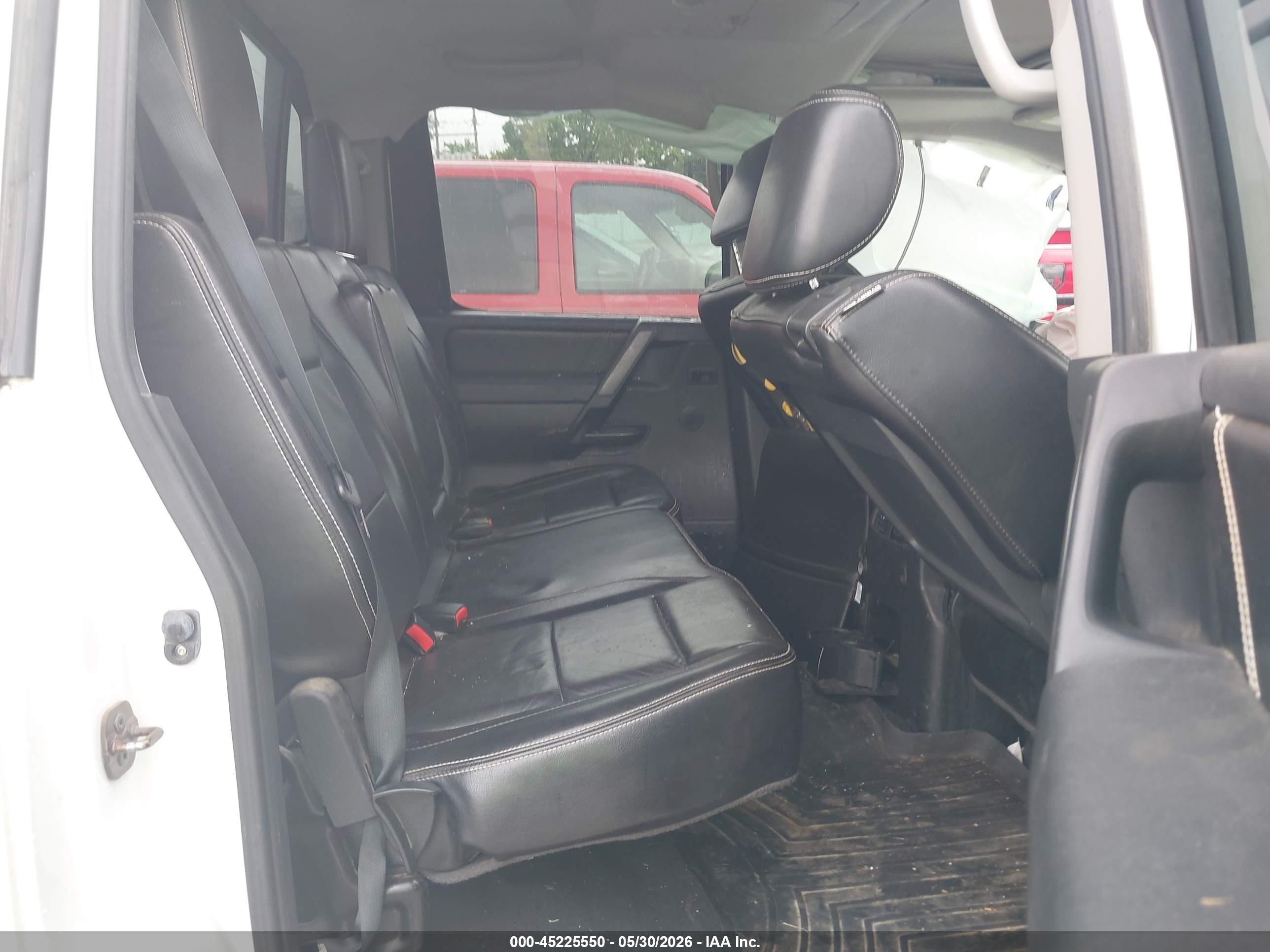 2014 Nissan Titan Pro-4x White vin: 1N6BA0ECXEN514874