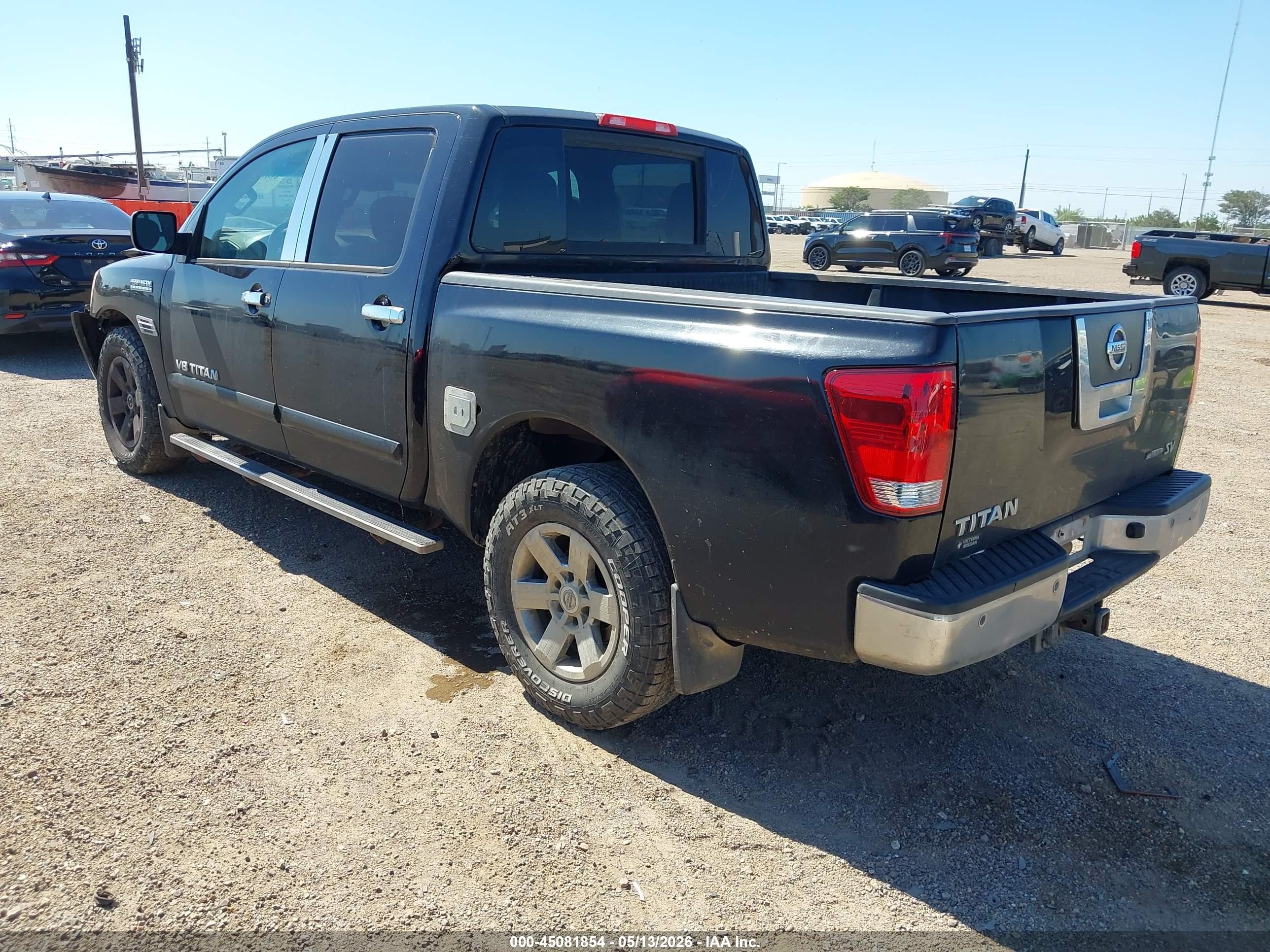 2012 Nissan Titan Sv Черный vin: 1N6BA0ED0CN323499
