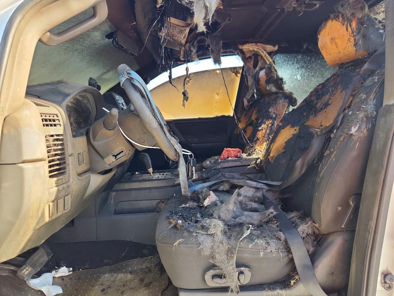 2014 Nissan Titan Sv Silver vin: 1N6BA0ED0EN505433