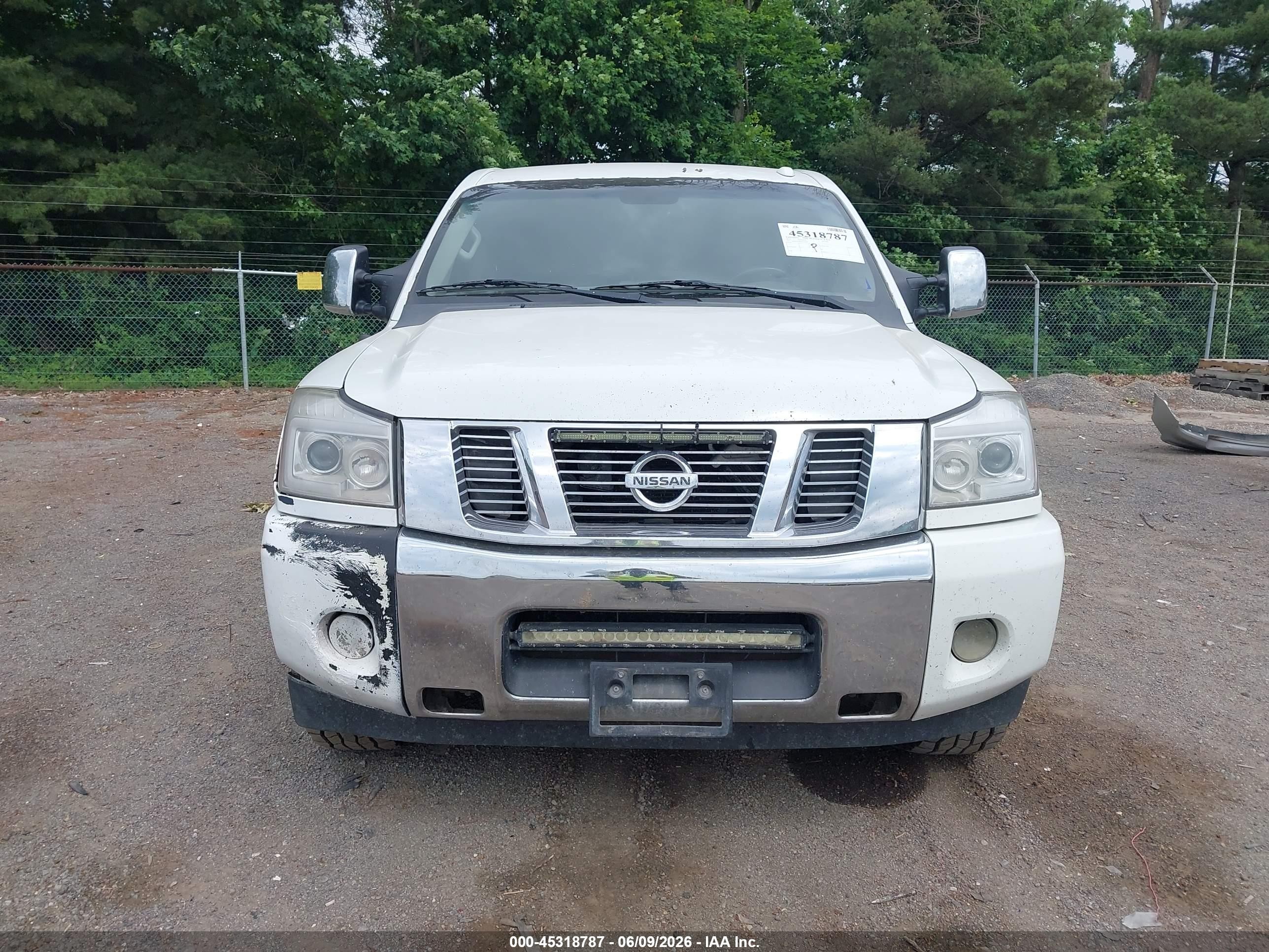 2014 Nissan Titan Sv White vin: 1N6BA0ED0EN510289