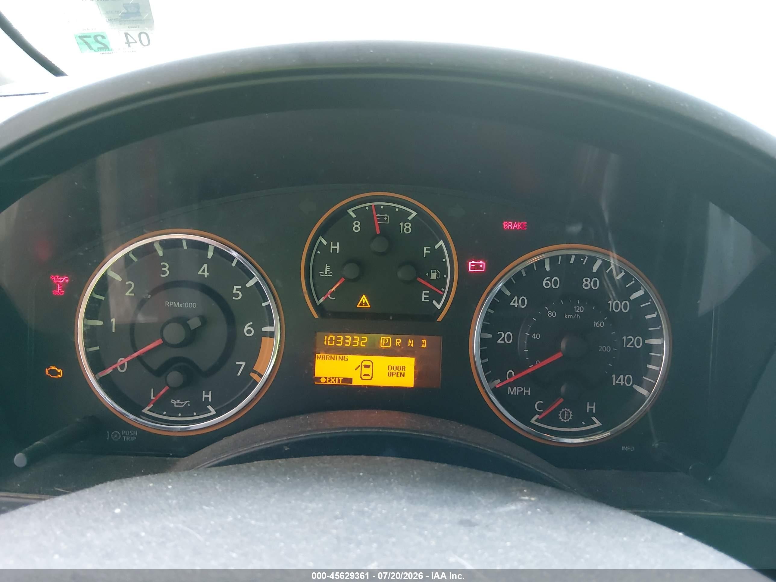 2014 Nissan Titan Sl Red vin: 1N6BA0ED0EN517811