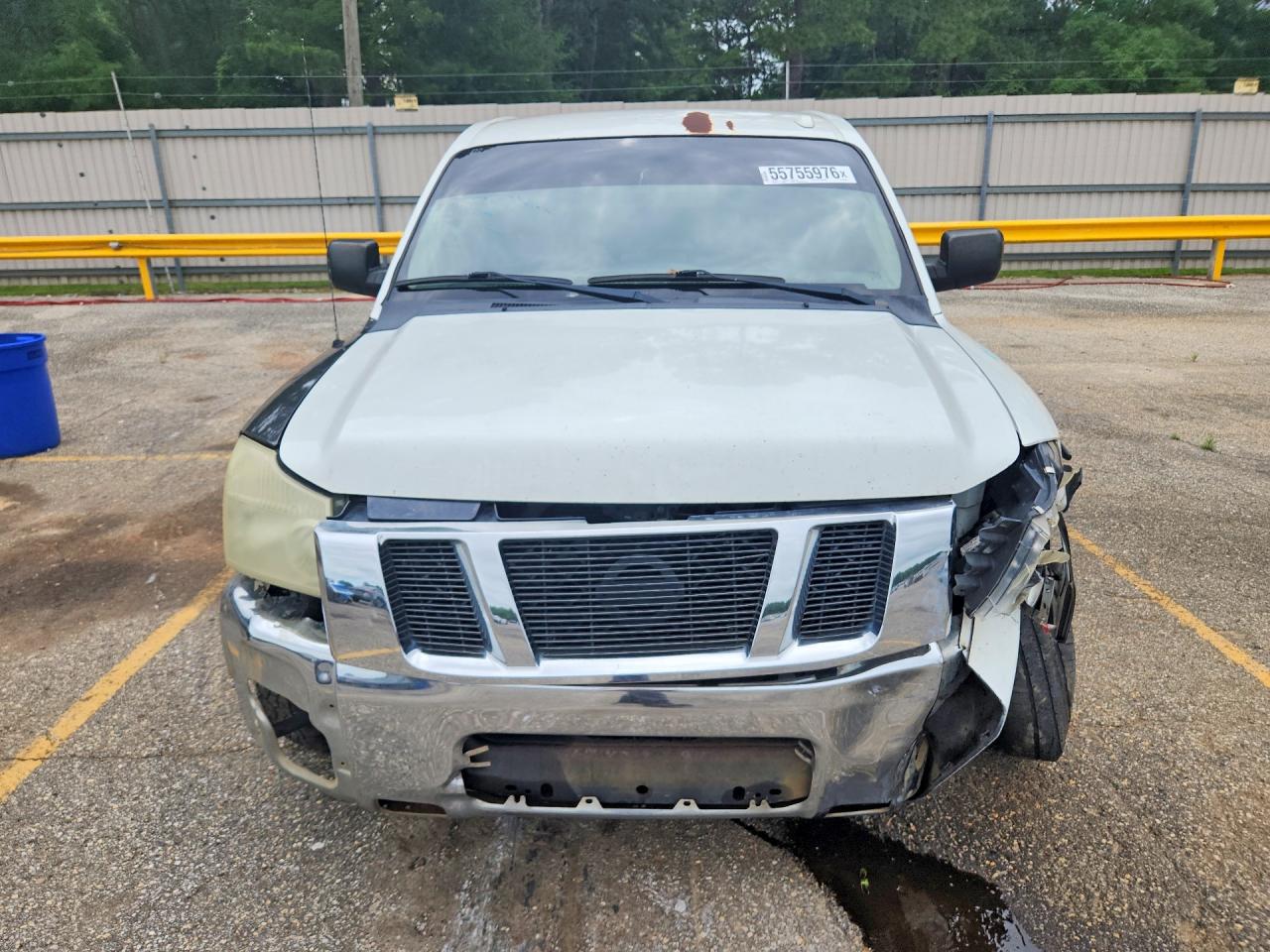 2015 Nissan Titan Sv White vin: 1N6BA0ED0FN507135