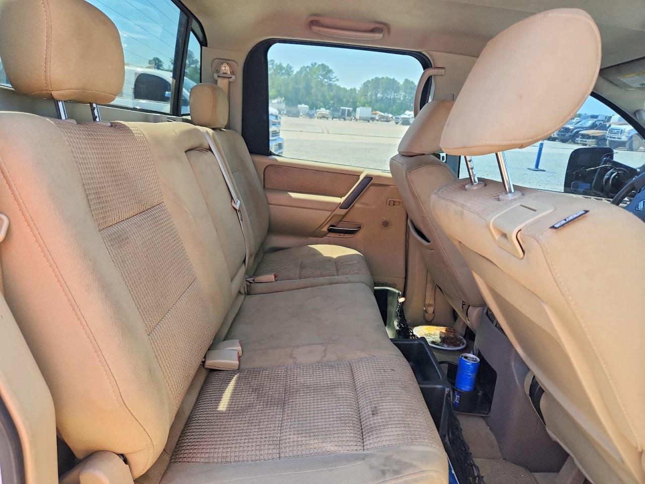 2011 Nissan Titan Sv White vin: 1N6BA0ED1BN311439
