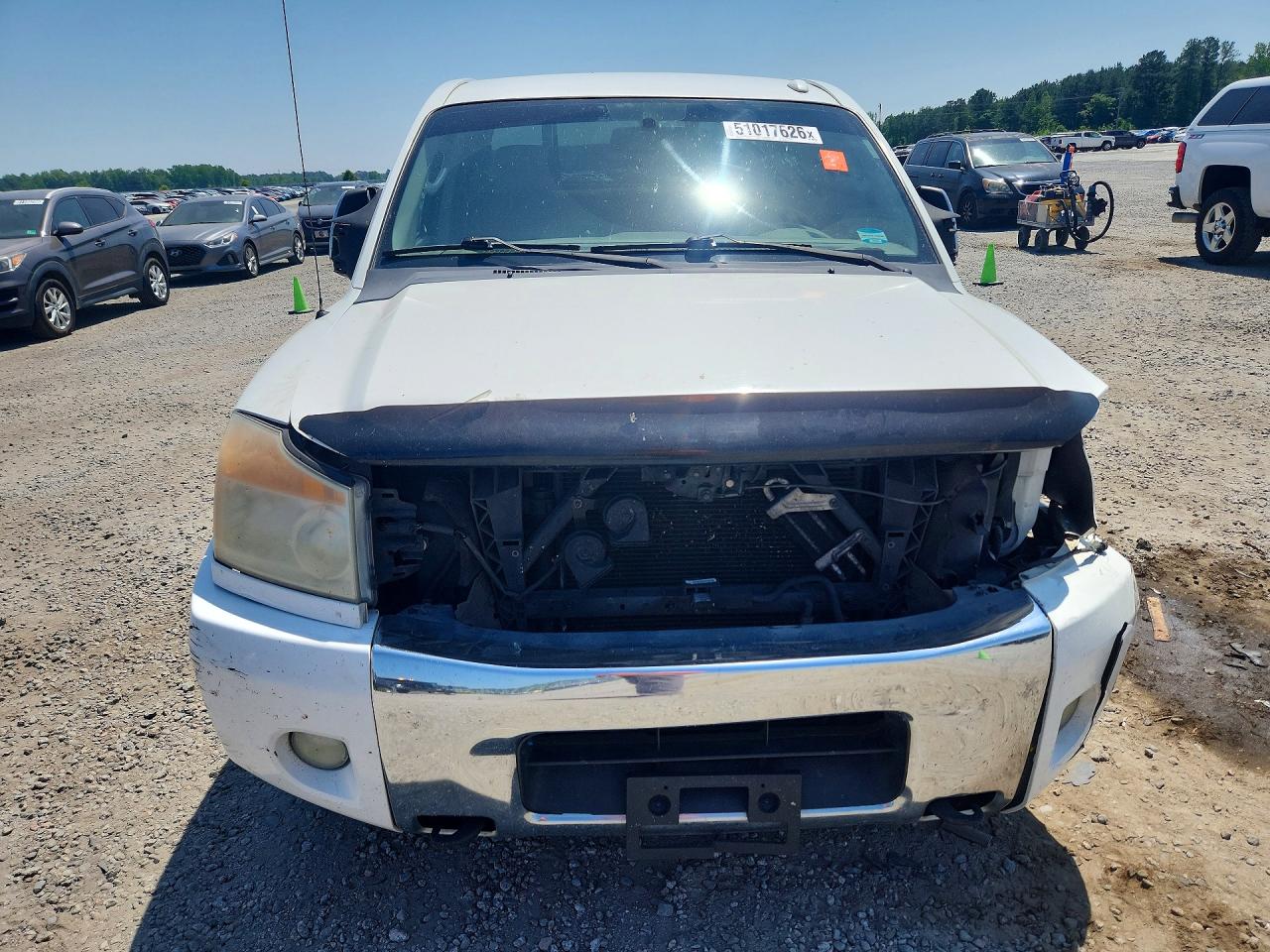2011 Nissan Titan Sv White vin: 1N6BA0ED1BN311439