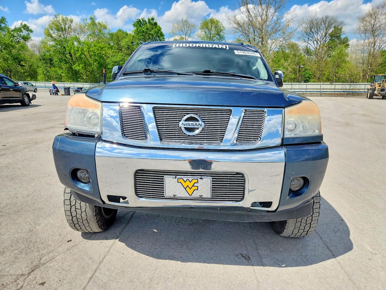 2013 Nissan Titan Sv Blue vin: 1N6BA0ED1DN310214