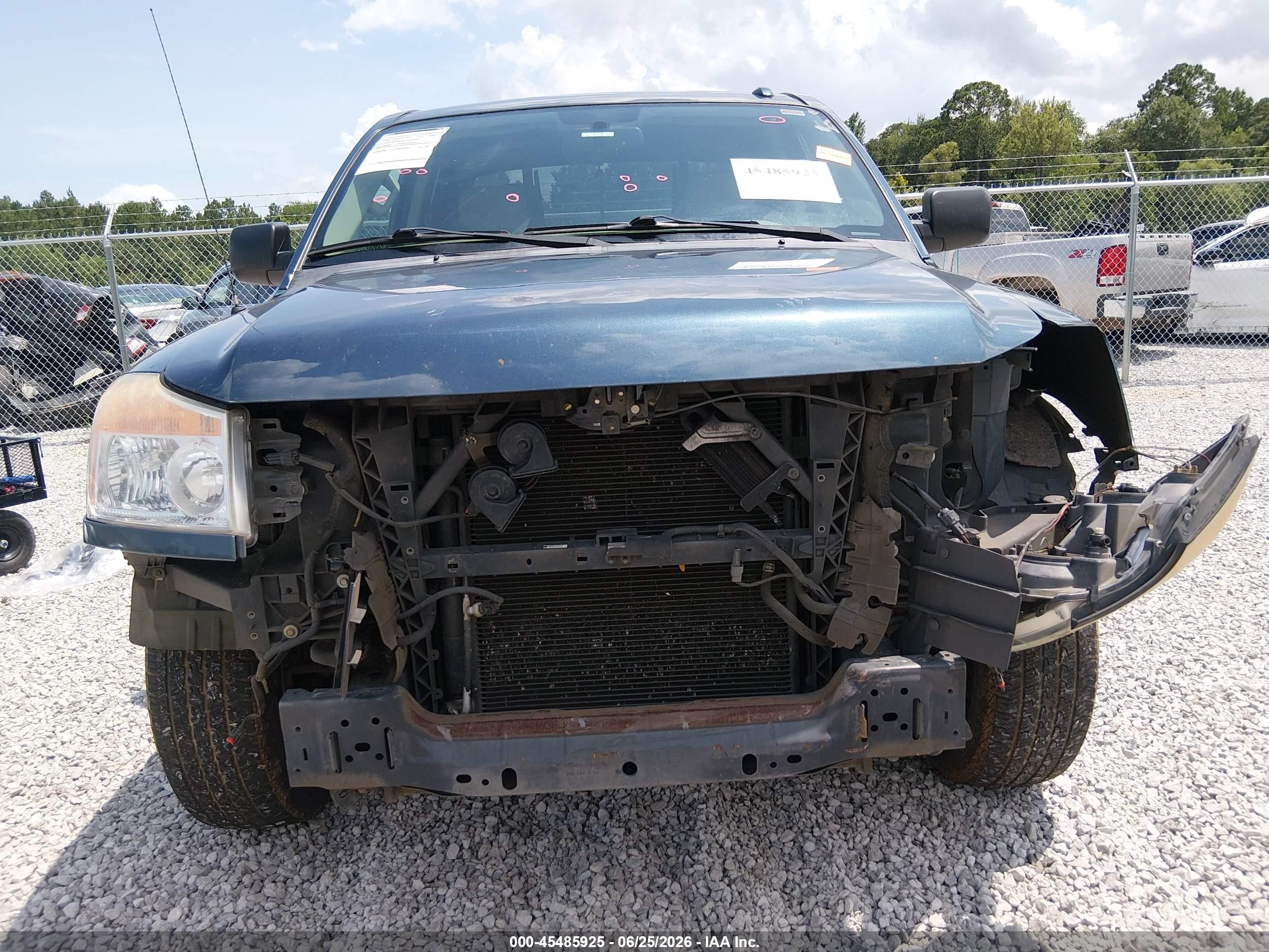2014 Nissan Titan Sv Синий vin: 1N6BA0ED1EN505568