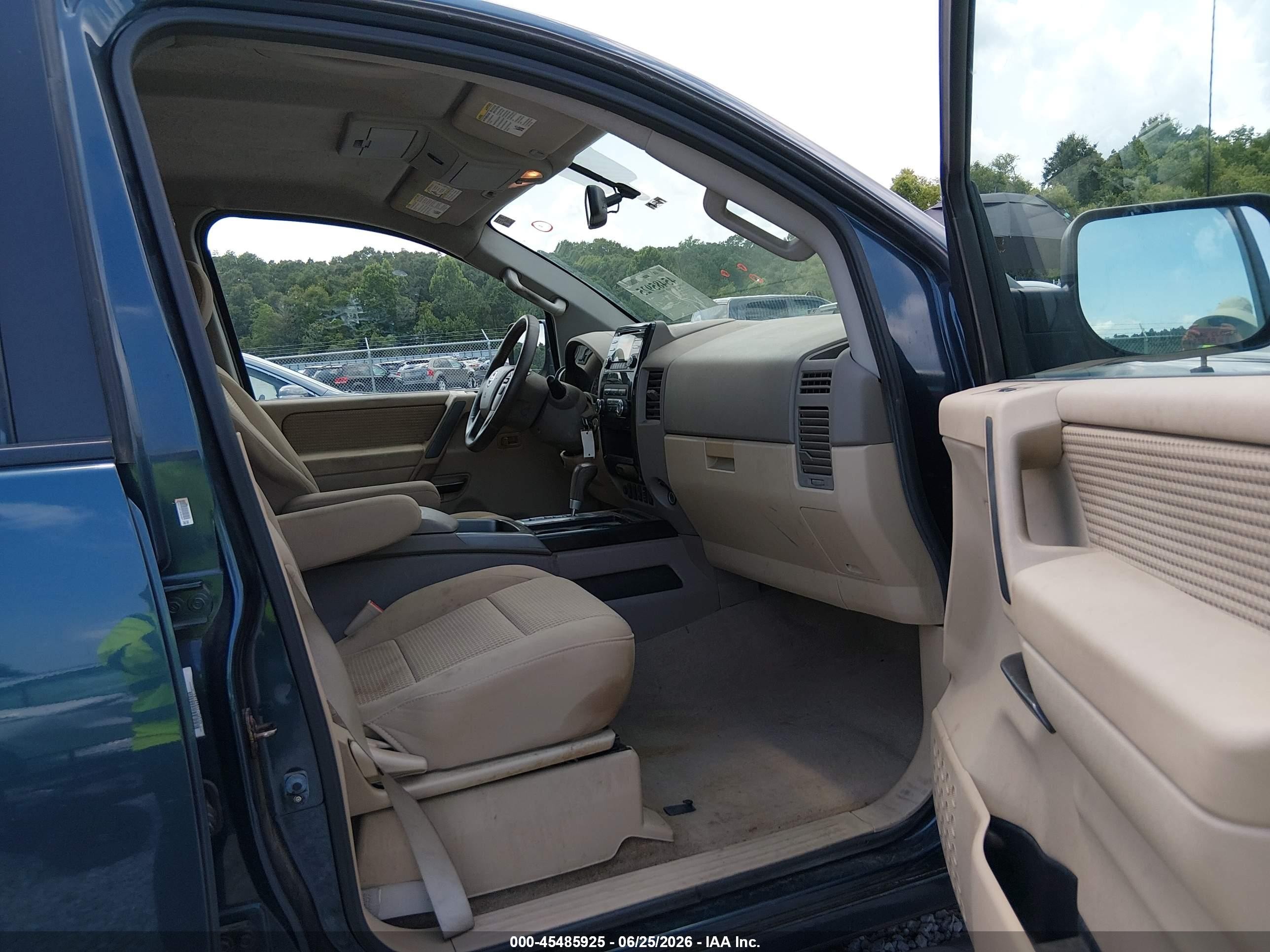 2014 Nissan Titan Sv Синий vin: 1N6BA0ED1EN505568