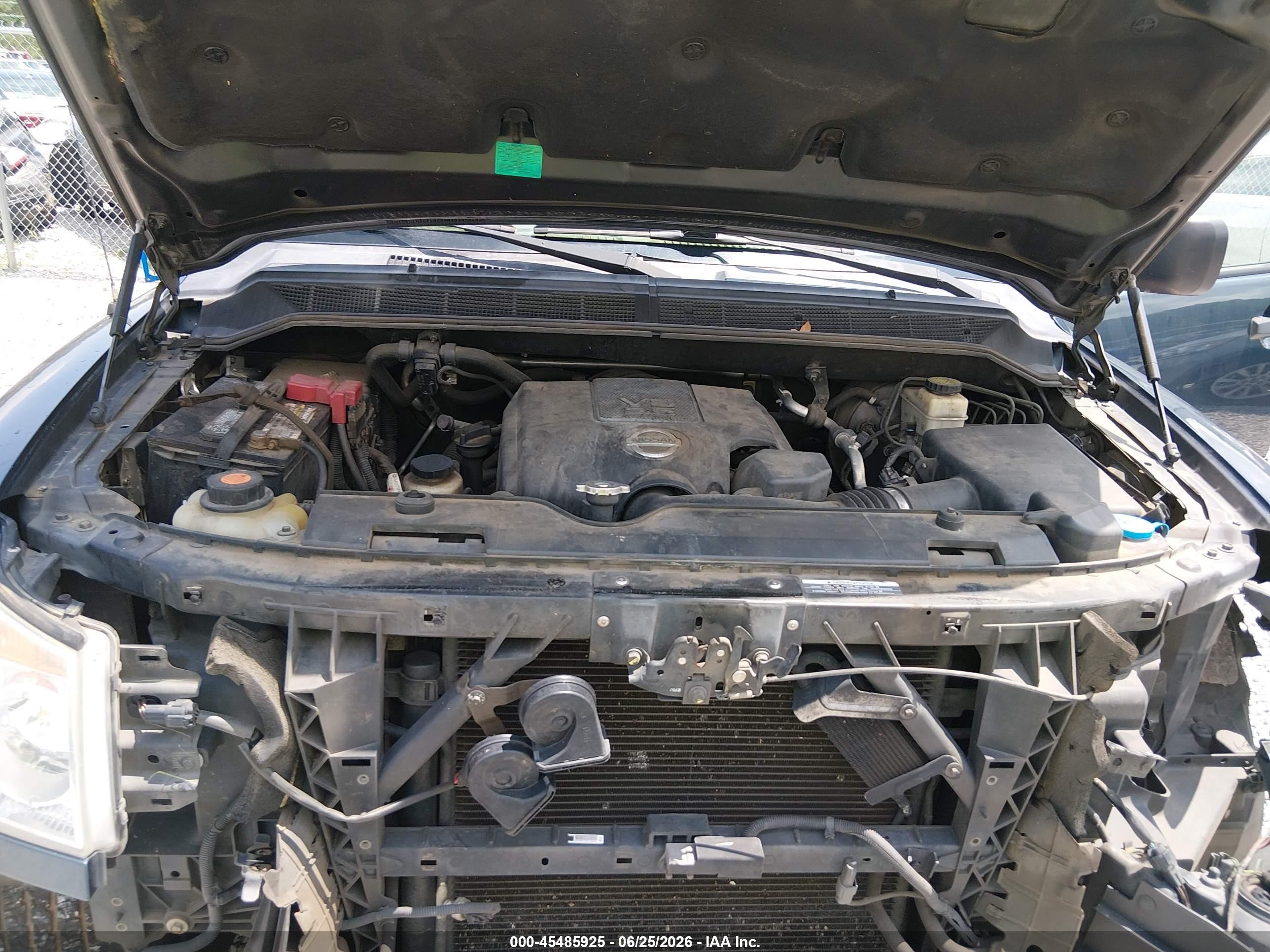 2014 Nissan Titan Sv Синий vin: 1N6BA0ED1EN505568