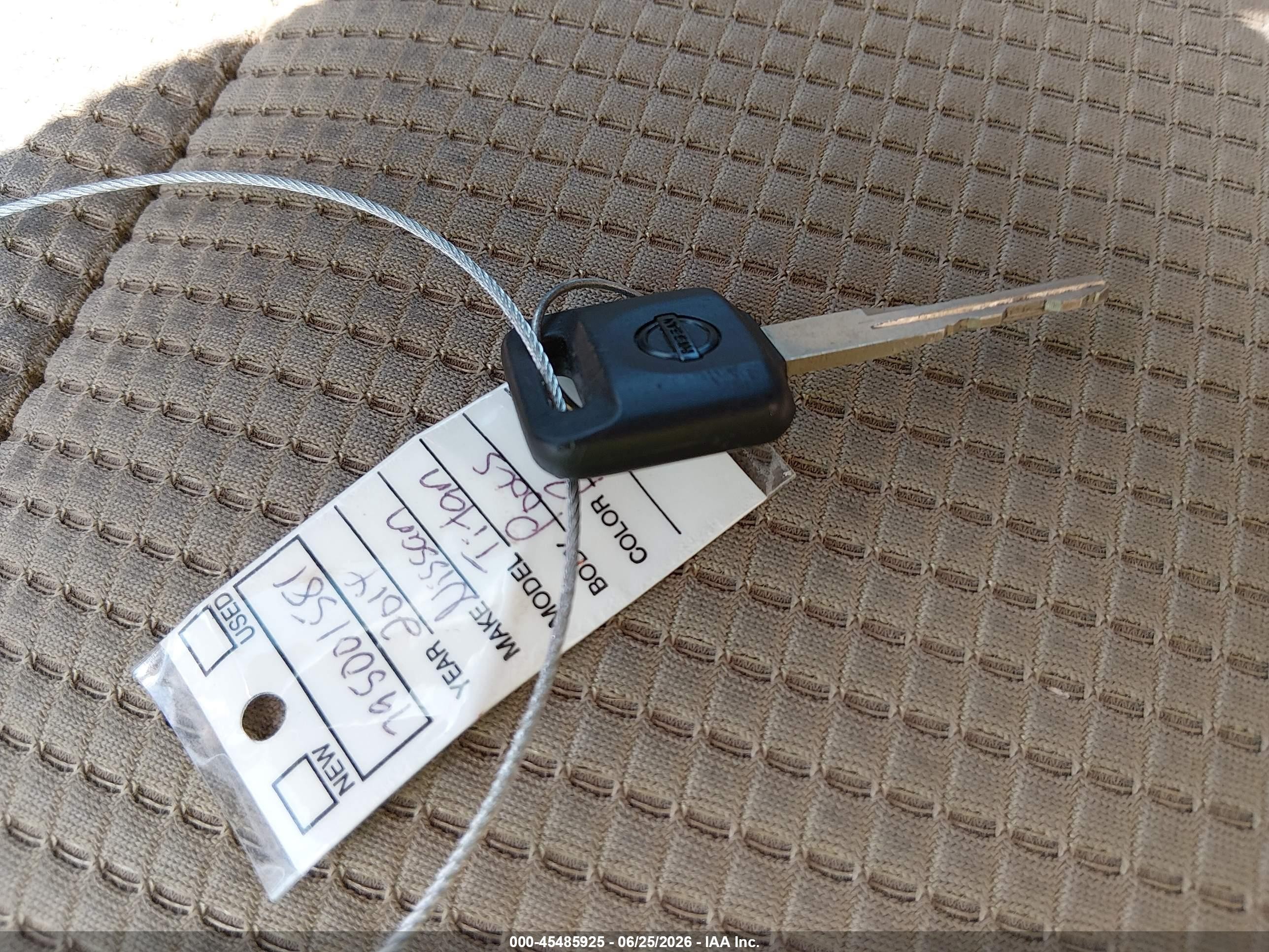 2014 Nissan Titan Sv Синий vin: 1N6BA0ED1EN505568