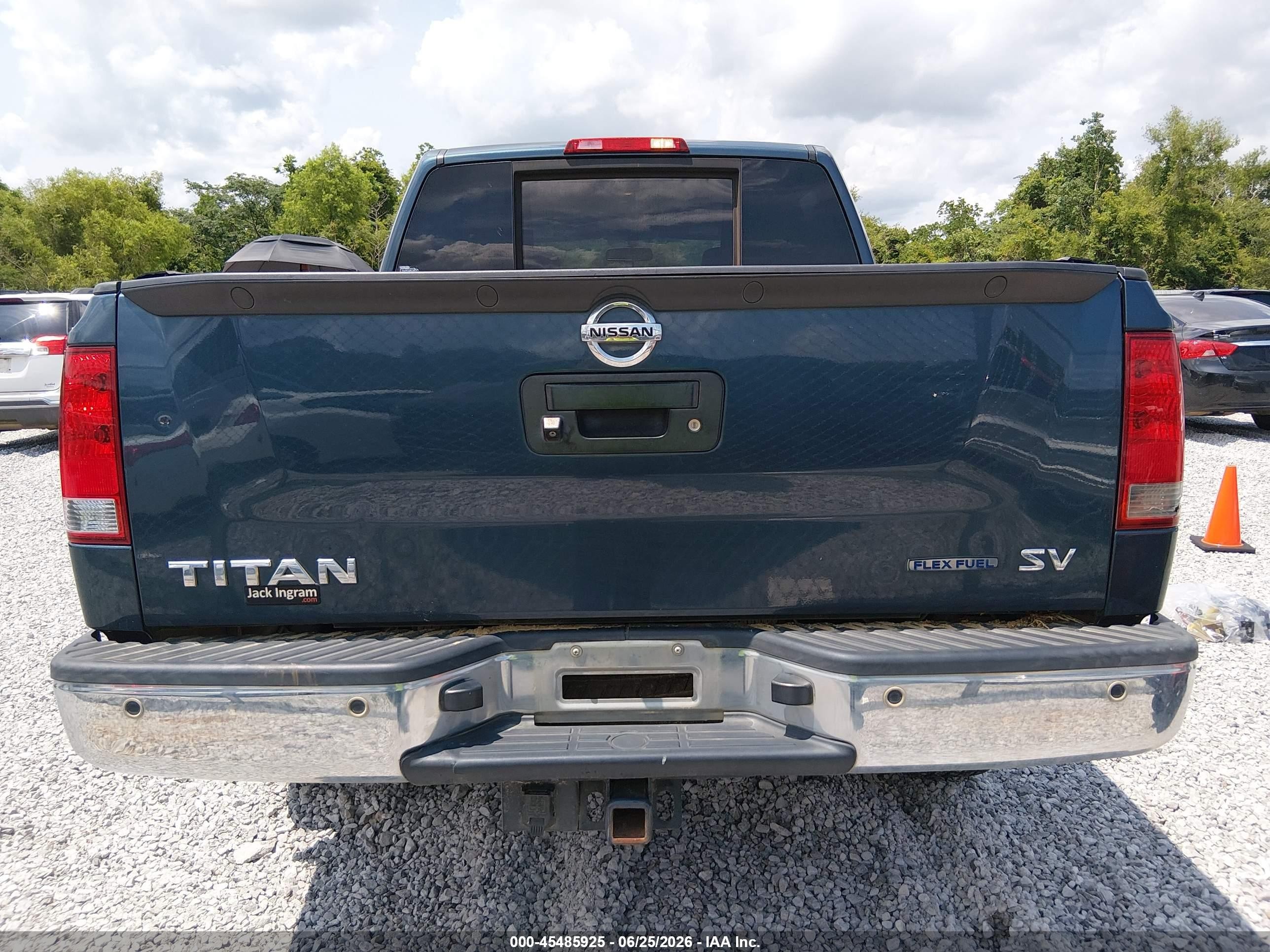 2014 Nissan Titan Sv Синий vin: 1N6BA0ED1EN505568