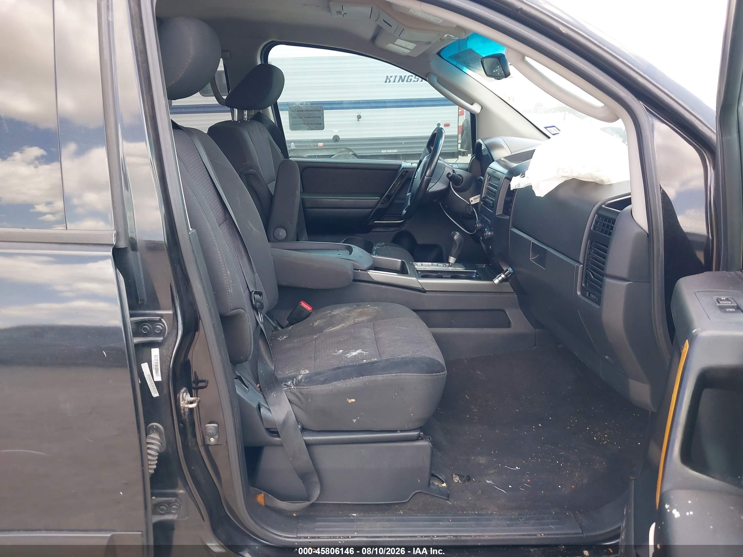 2010 Nissan Titan Se Black vin: 1N6BA0ED2AN320133