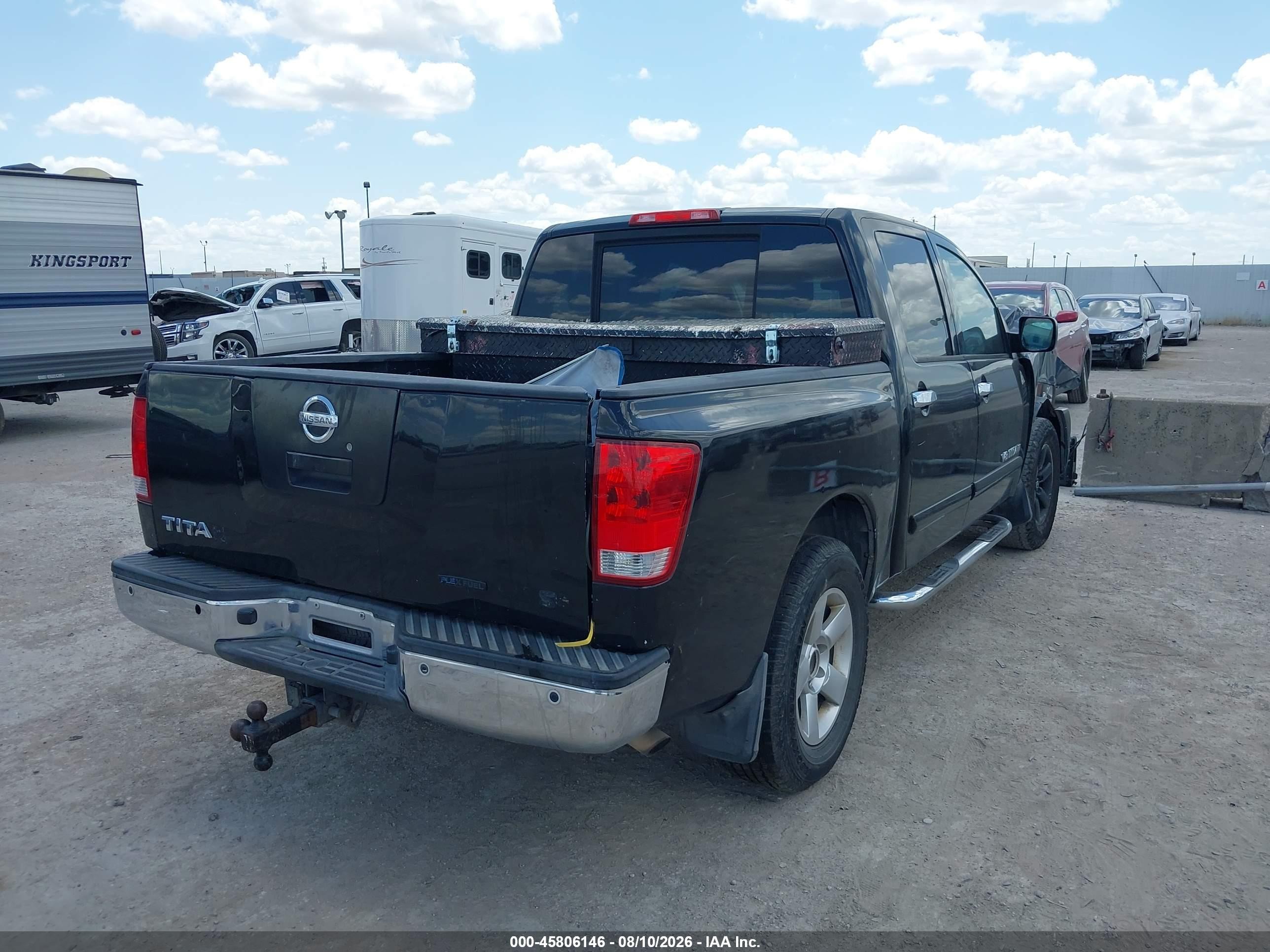 2010 Nissan Titan Se Black vin: 1N6BA0ED2AN320133