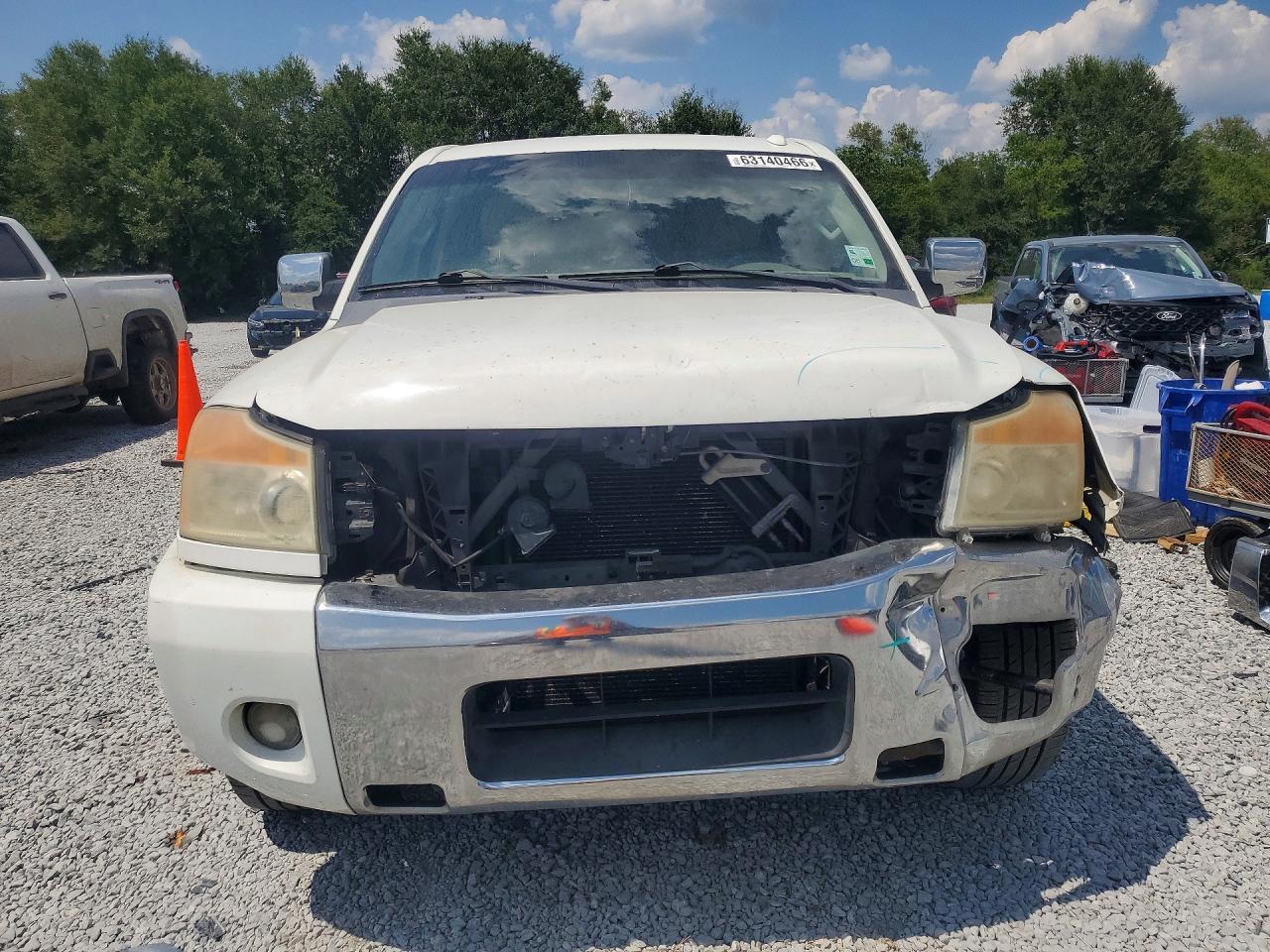 2012 Nissan Titan Sv White vin: 1N6BA0ED2CN313279