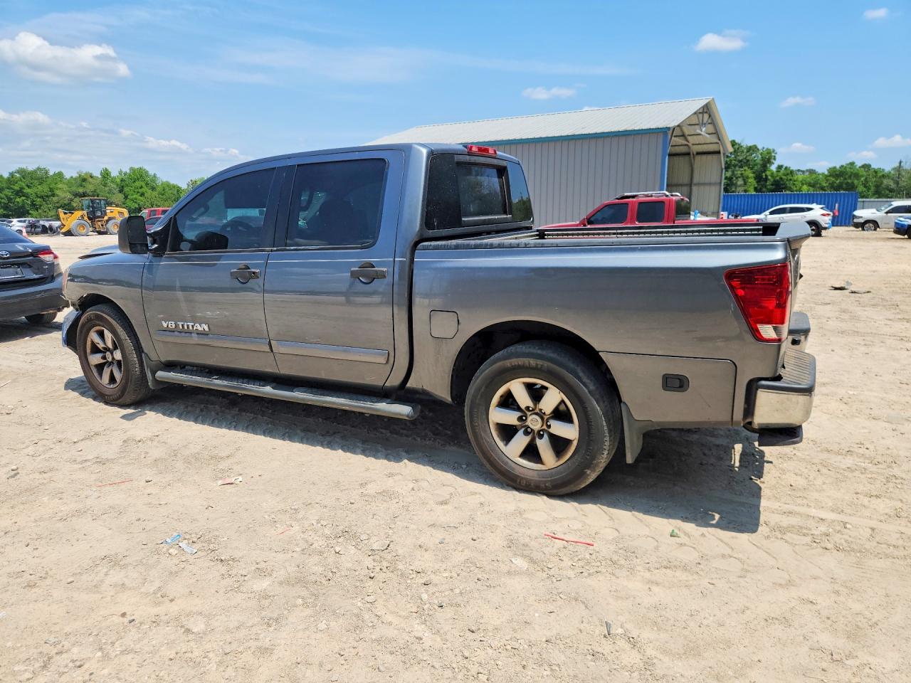 2013 Nissan Titan Gray vin: 1N6BA0ED2DN309055