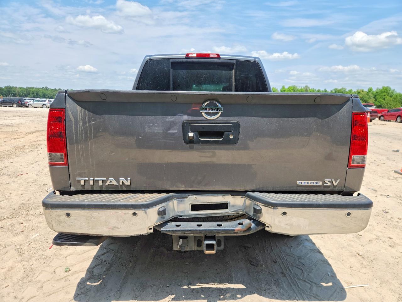 2013 Nissan Titan Gray vin: 1N6BA0ED2DN309055