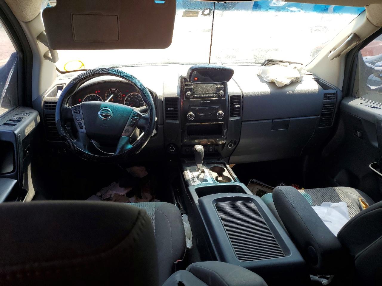 2013 Nissan Titan Gray vin: 1N6BA0ED2DN309055