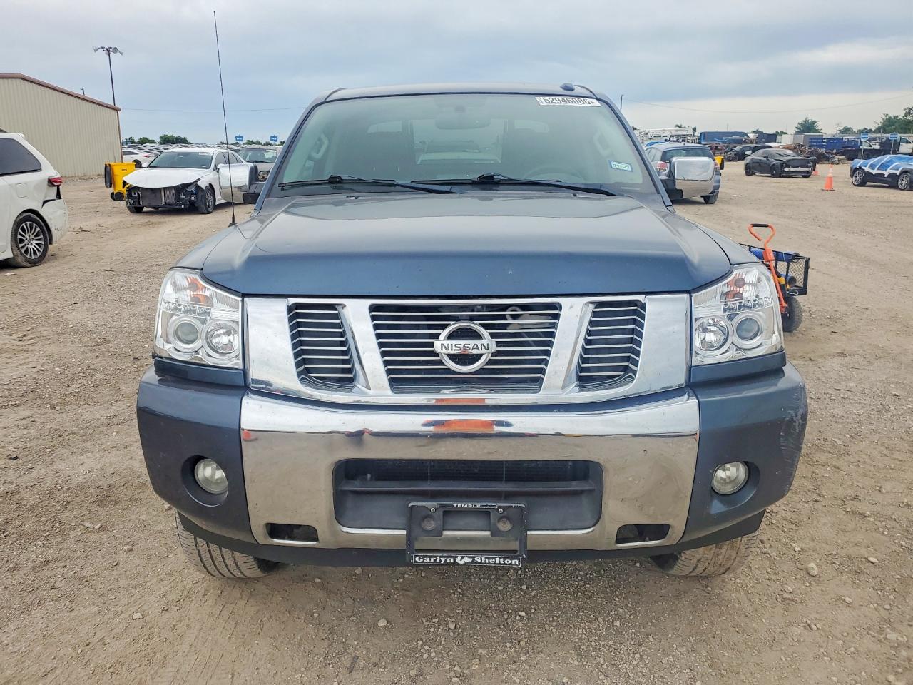 2014 Nissan Titan Sl Blue vin: 1N6BA0ED2EN519446