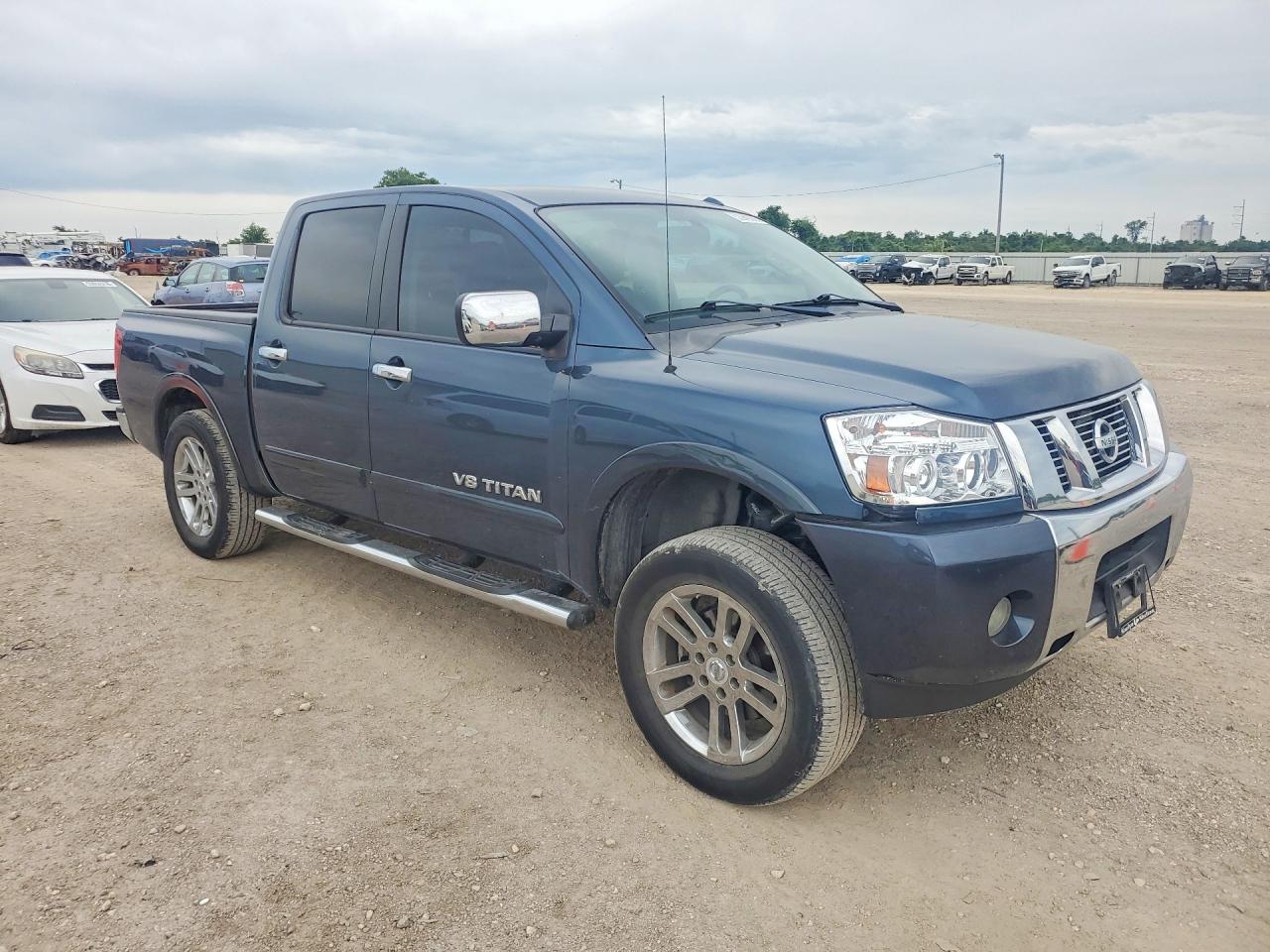 2014 Nissan Titan Sl Blue vin: 1N6BA0ED2EN519446