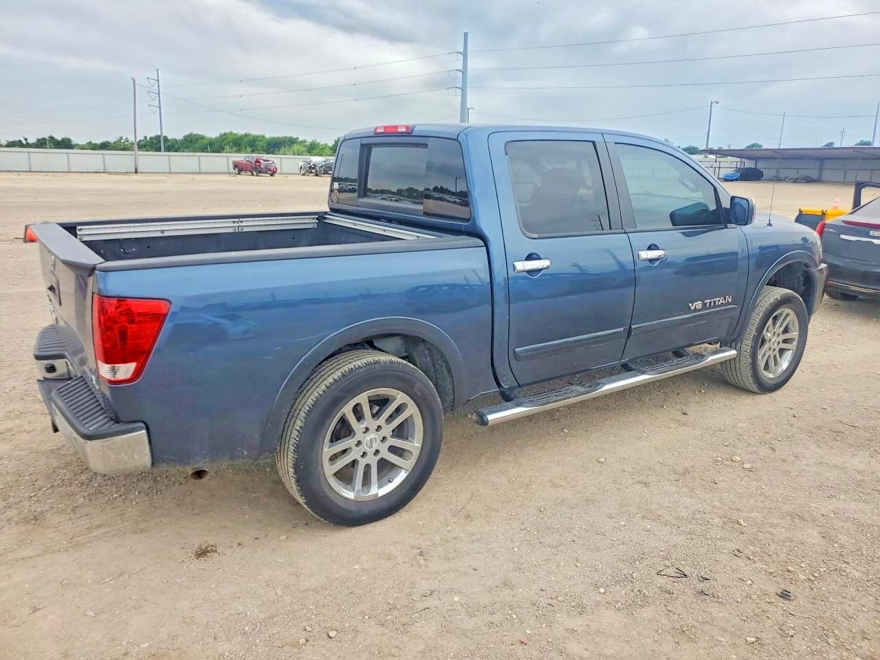 2014 Nissan Titan Sl Blue vin: 1N6BA0ED2EN519446