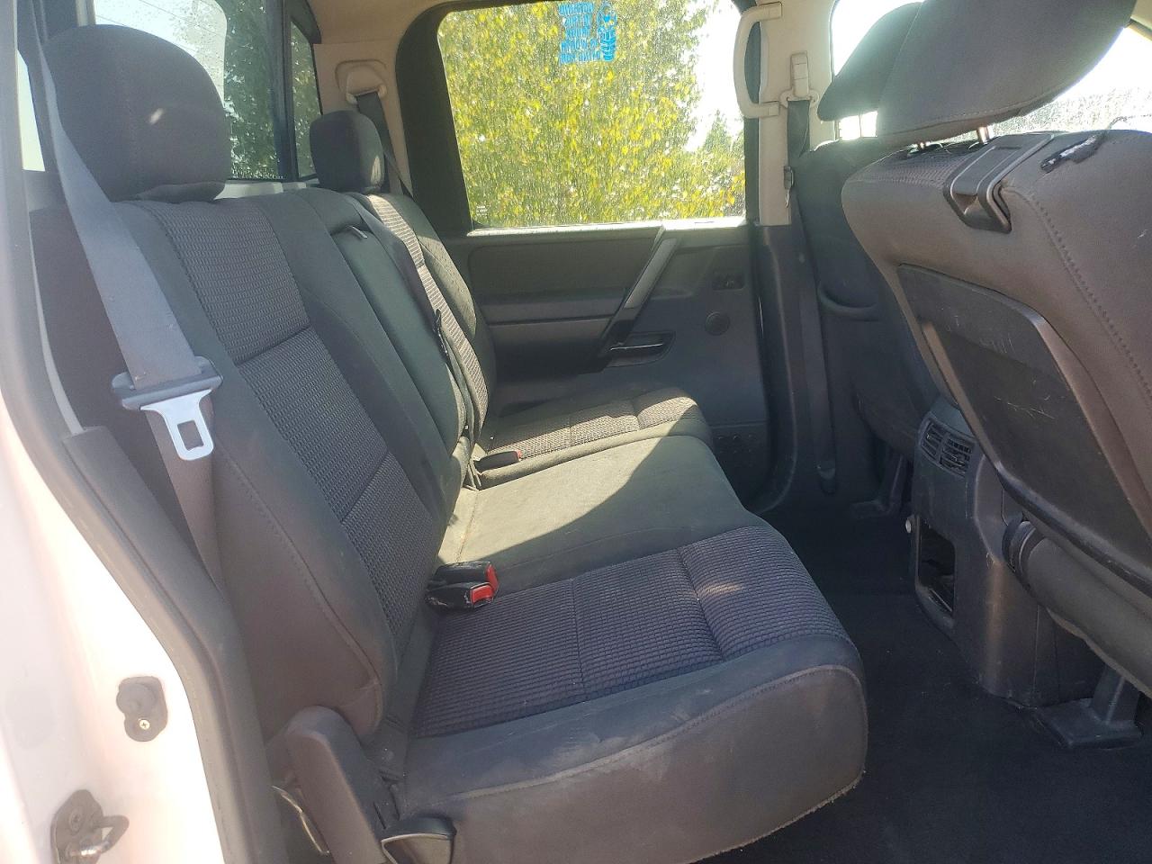 2010 Nissan Titan Se White vin: 1N6BA0ED3AN302532