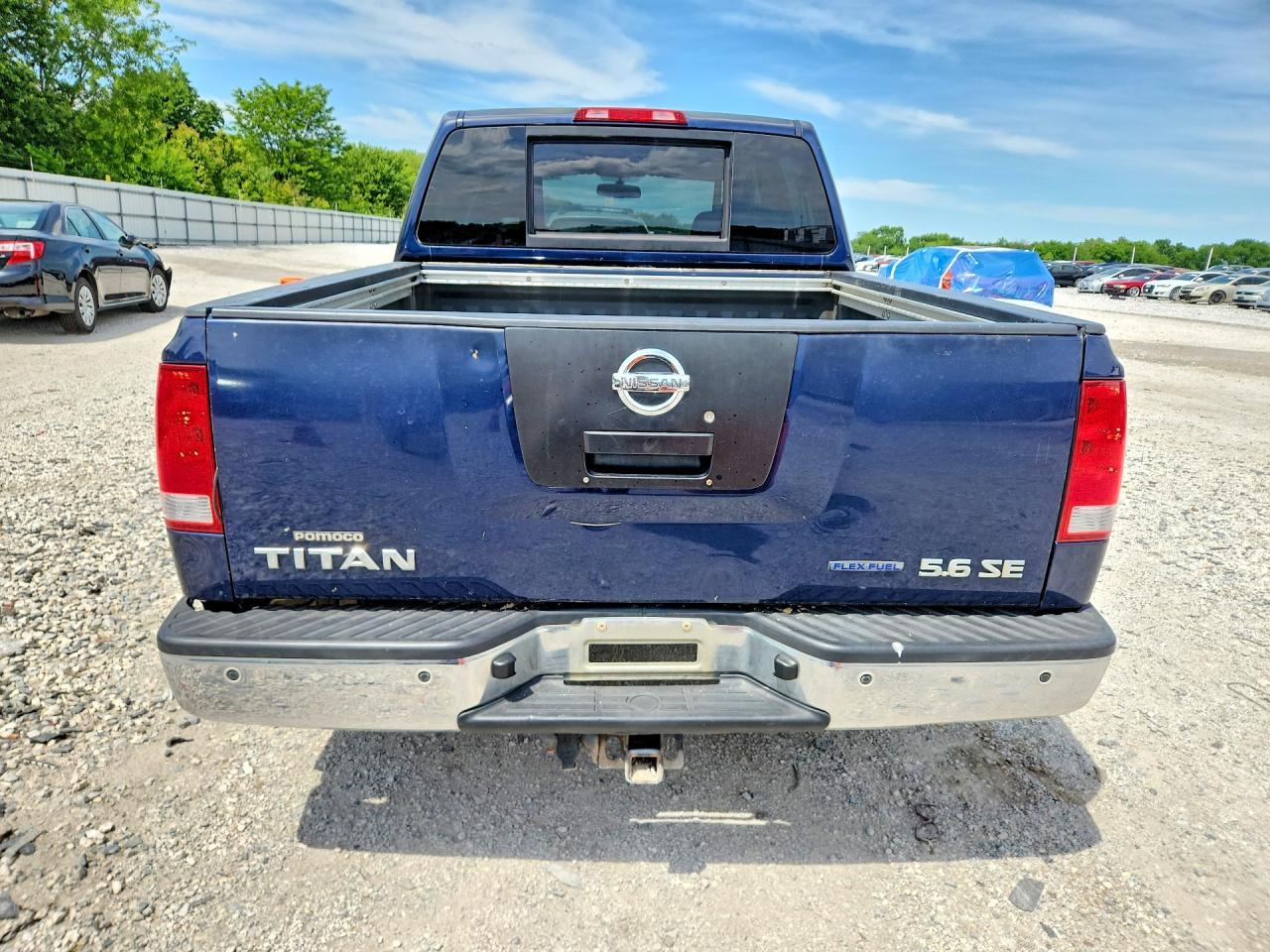 2010 Nissan Titan Se Blue vin: 1N6BA0ED3AN311263