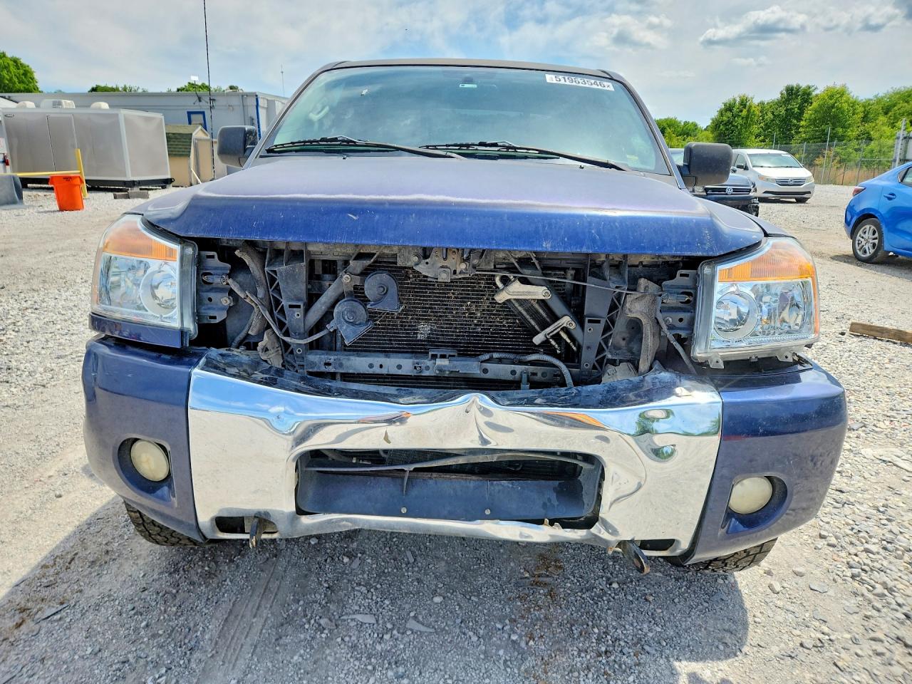 2010 Nissan Titan Se Blue vin: 1N6BA0ED3AN311263
