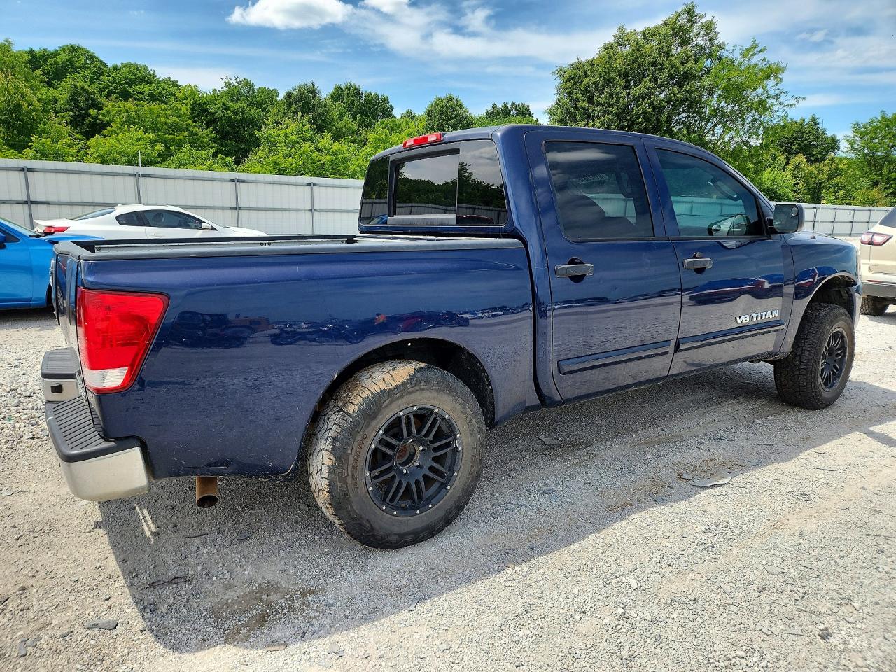 2010 Nissan Titan Se Blue vin: 1N6BA0ED3AN311263