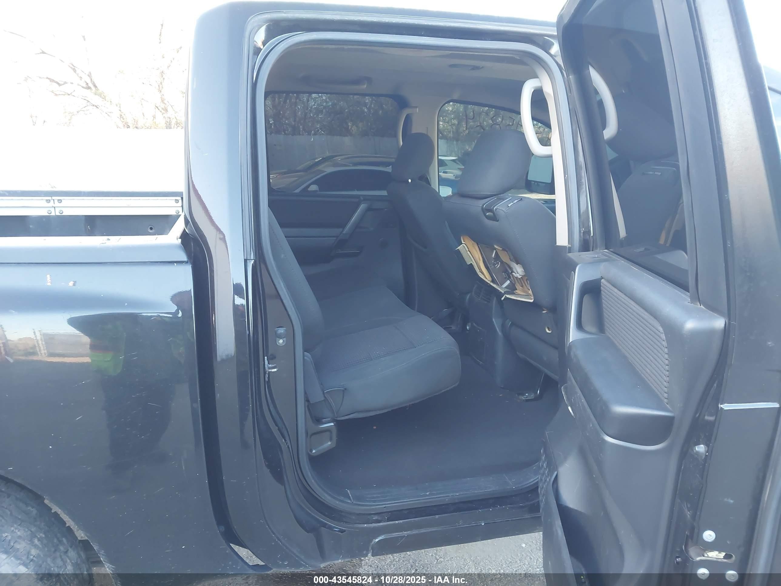 2010 Nissan Titan Se Black vin: 1N6BA0ED3AN323235