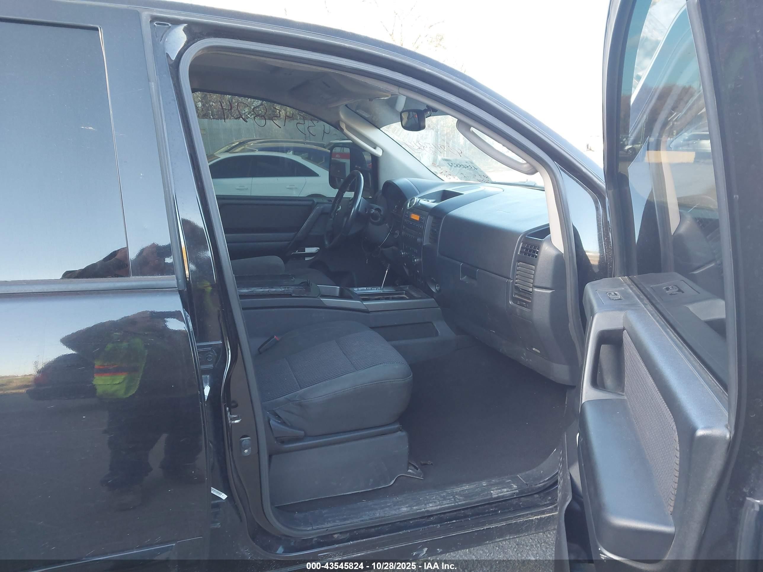 2010 Nissan Titan Se Black vin: 1N6BA0ED3AN323235
