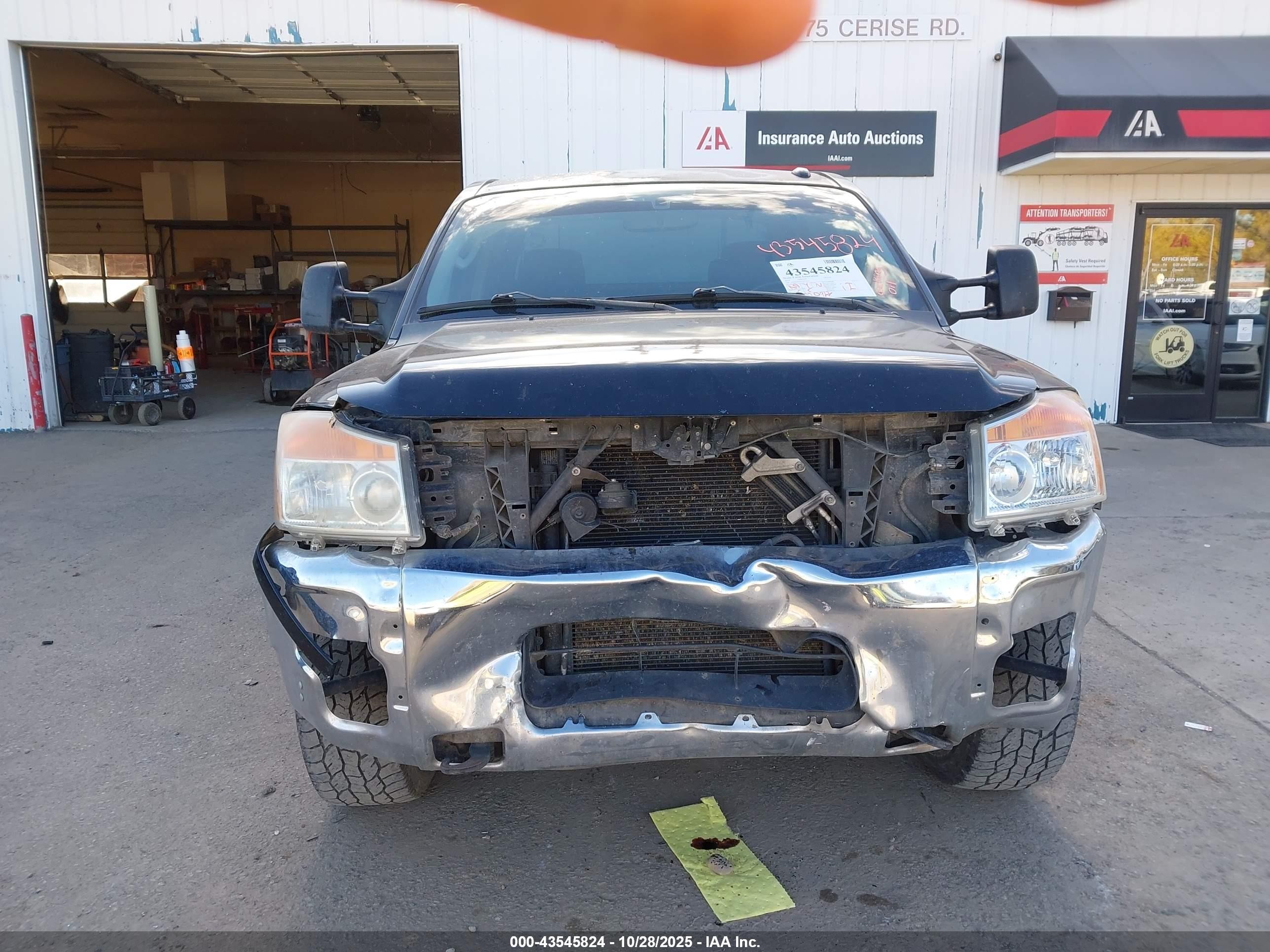 2010 Nissan Titan Se Black vin: 1N6BA0ED3AN323235