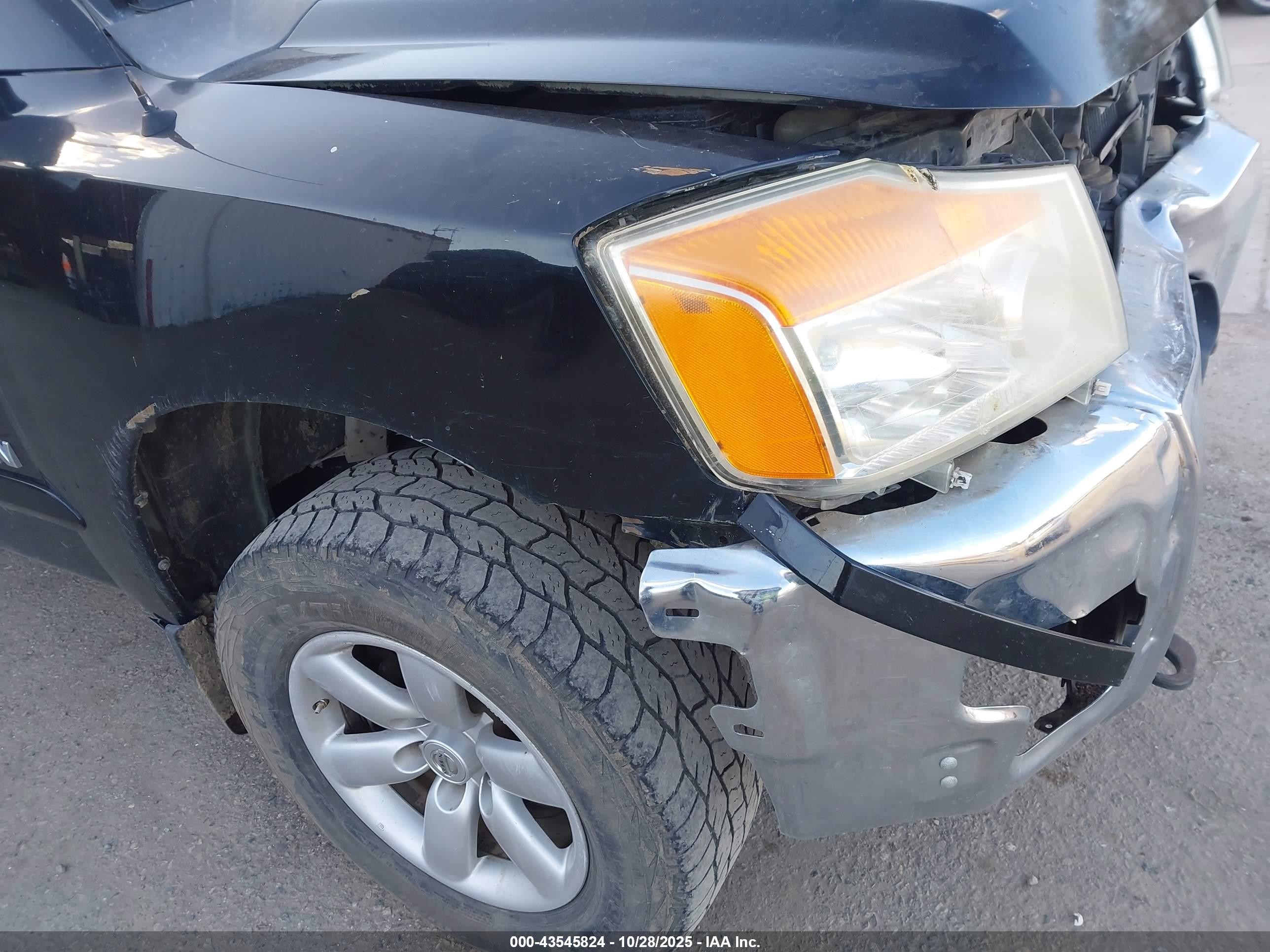 2010 Nissan Titan Se Black vin: 1N6BA0ED3AN323235