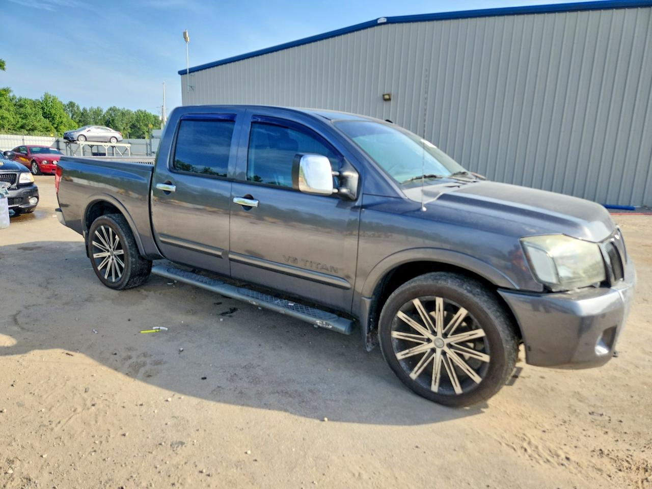 2010 Nissan Titan Se Серый vin: 1N6BA0ED3AN324868