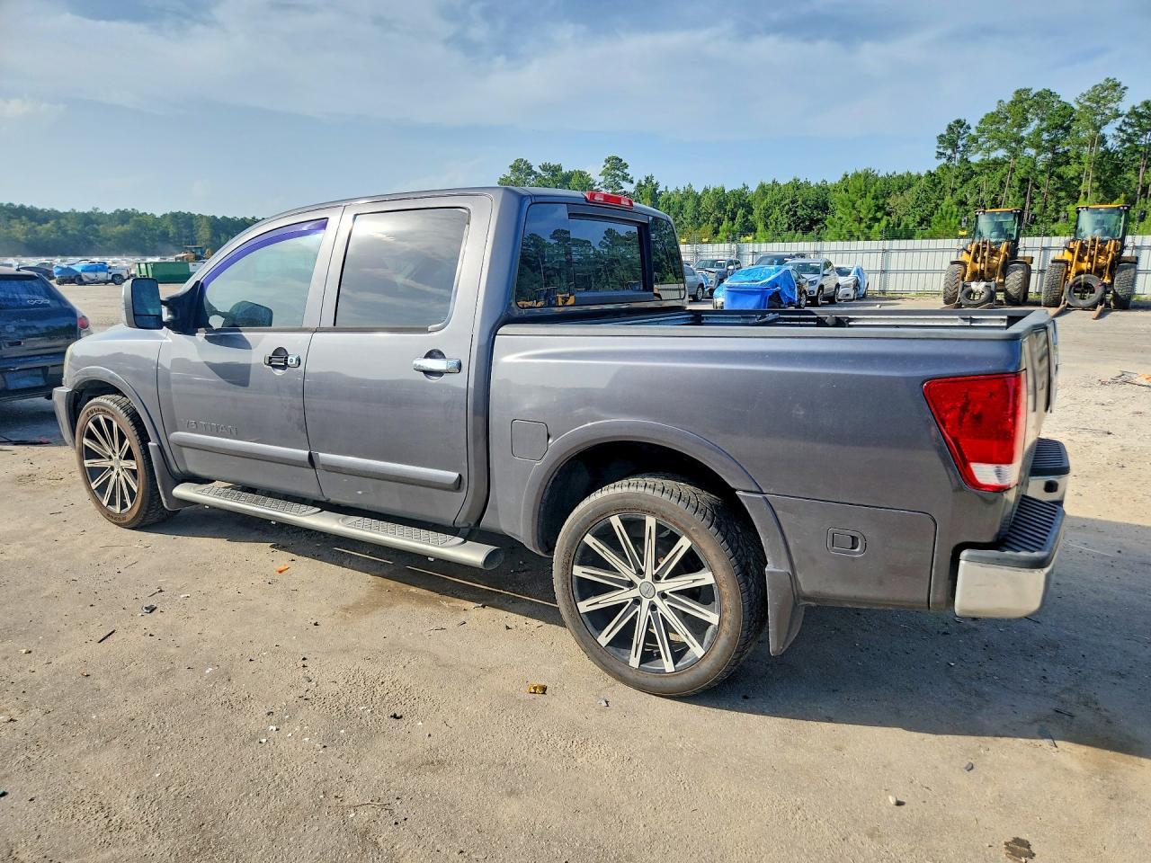 2010 Nissan Titan Se Серый vin: 1N6BA0ED3AN324868