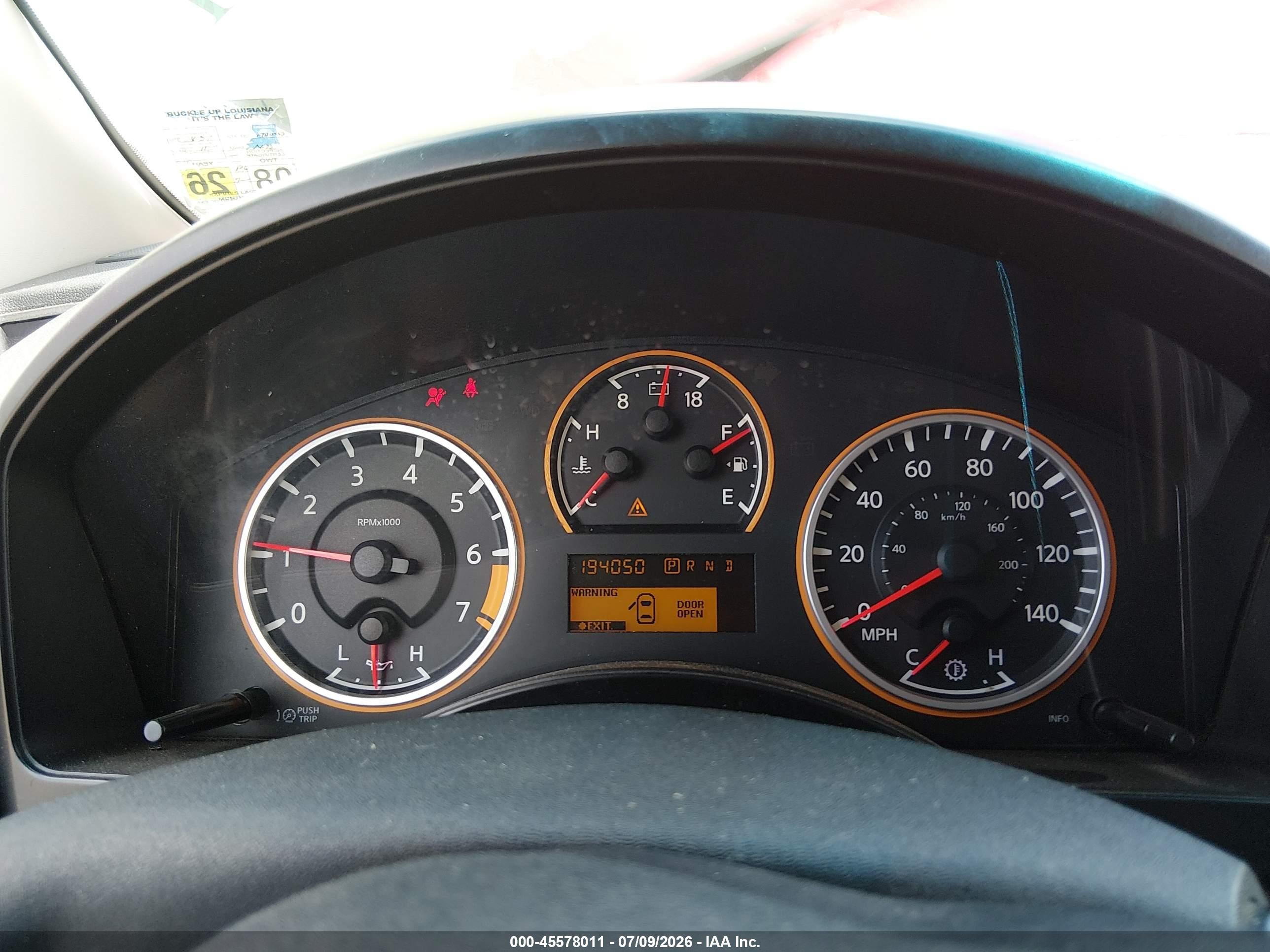 2011 Nissan Titan Sv Red vin: 1N6BA0ED3BN313192