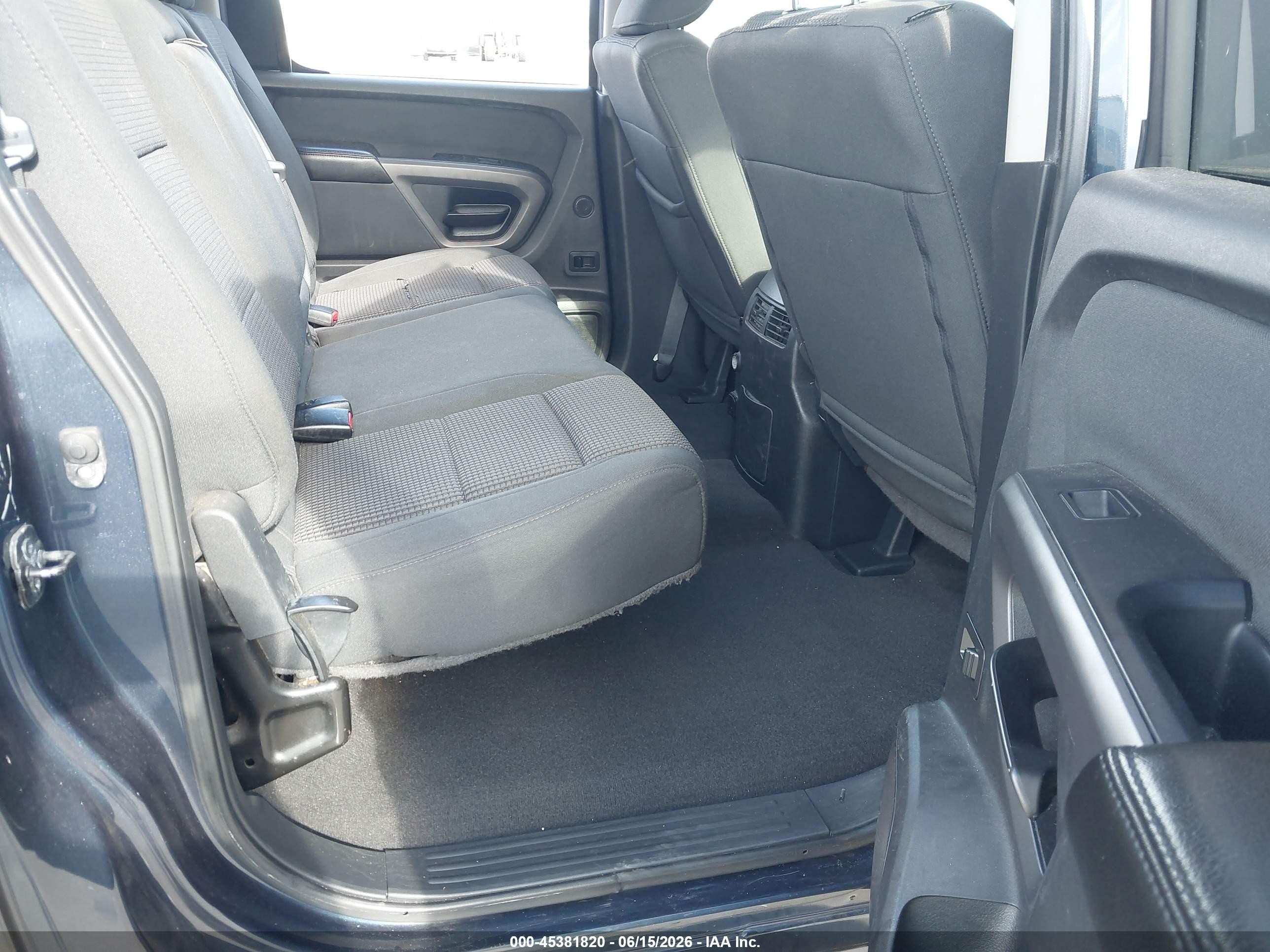 2015 Nissan Titan Sv Blue vin: 1N6BA0ED3FN511082