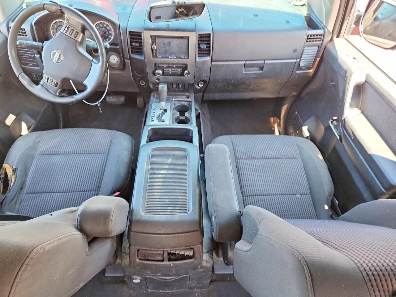 2011 Nissan Titan Sv Red vin: 1N6BA0ED4BN318269