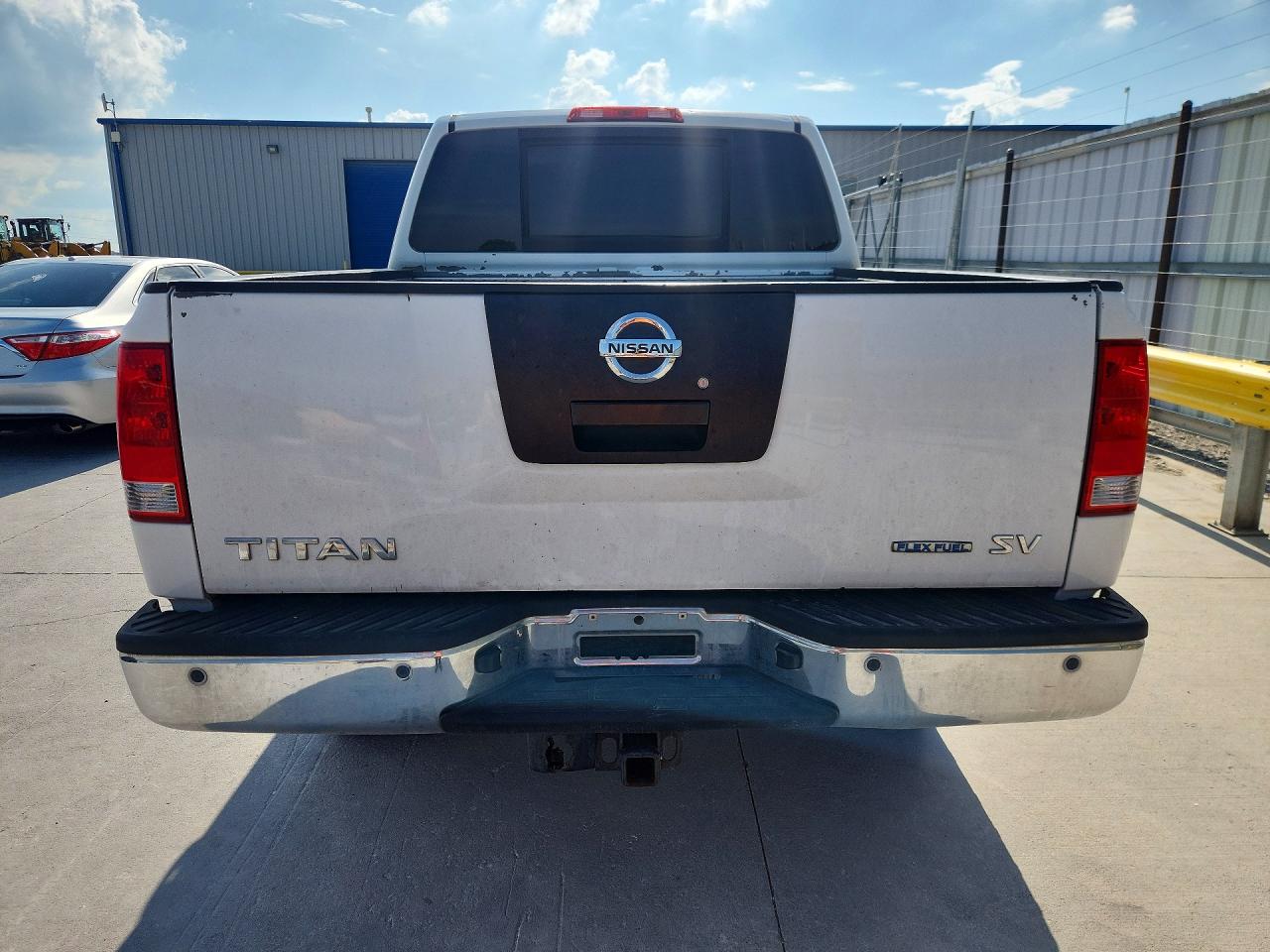 2011 Nissan Titan Sv White vin: 1N6BA0ED5BN314134