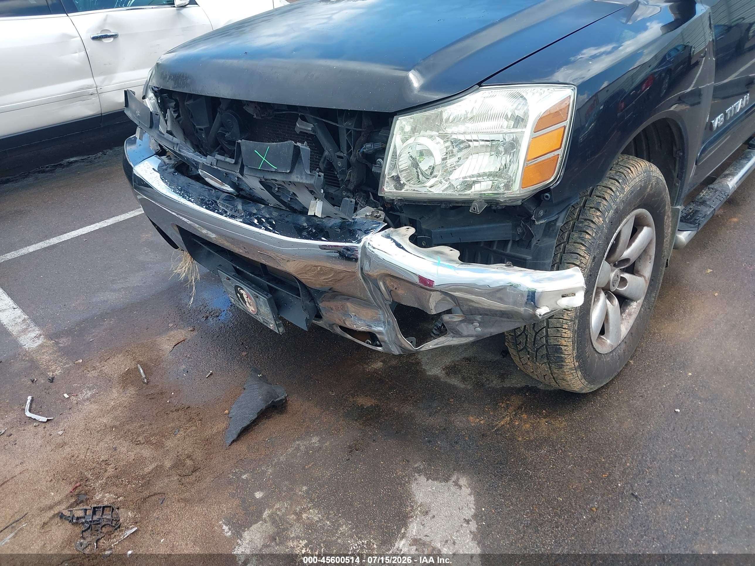 2012 Nissan Titan Sv Black vin: 1N6BA0ED5CN321439