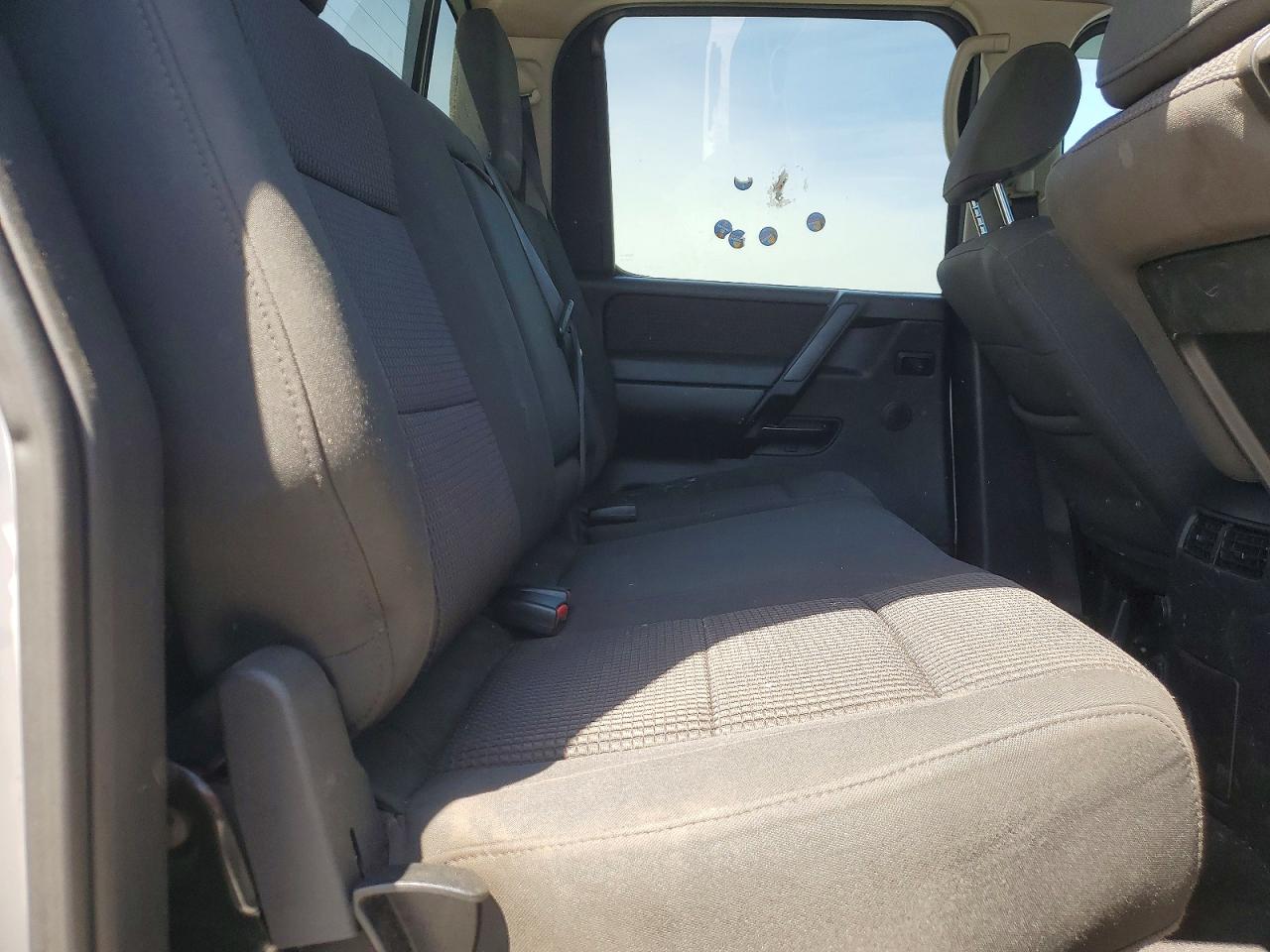 2013 Nissan Titan Sv Silver vin: 1N6BA0ED5DN301726