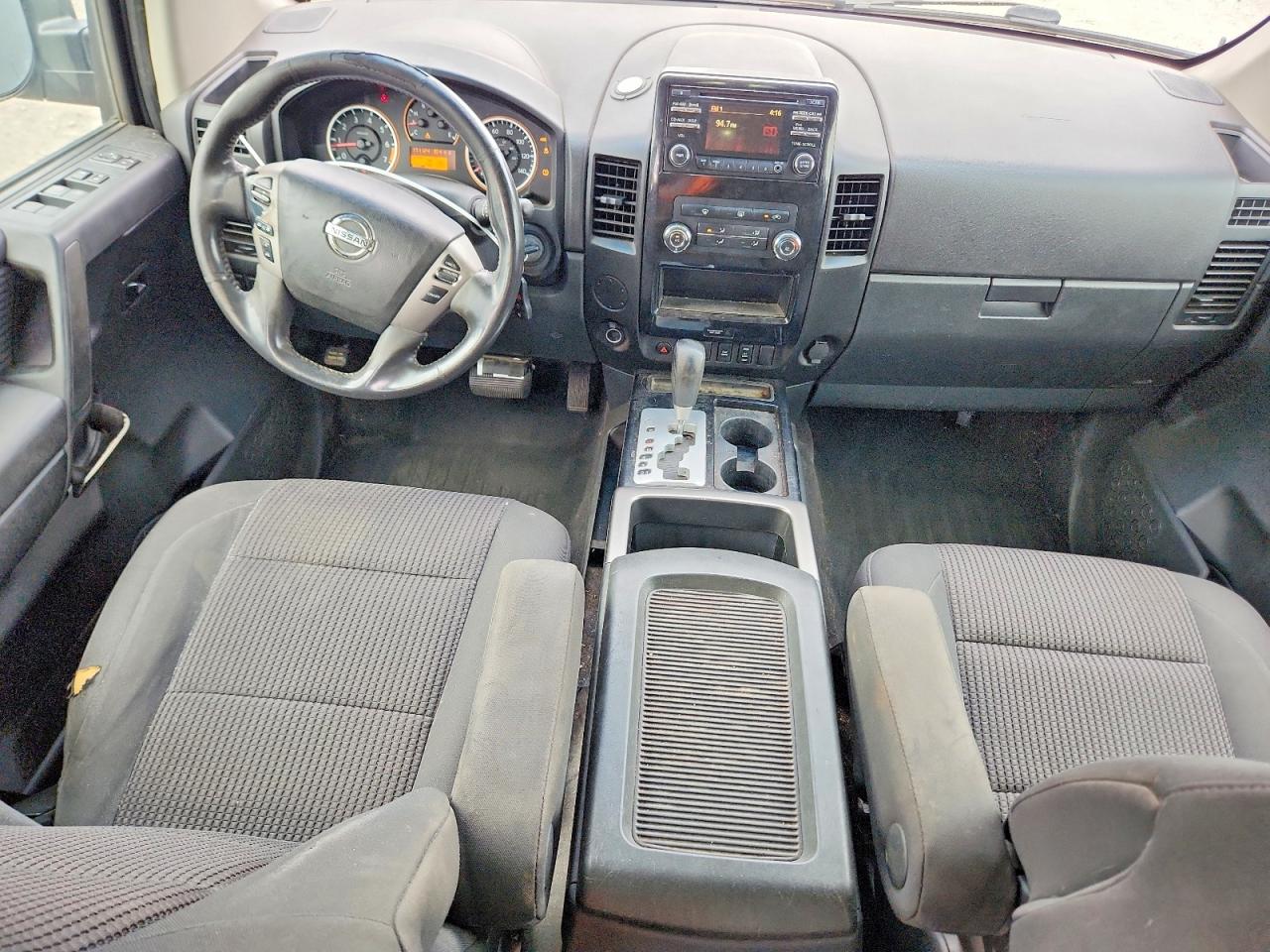 2014 Nissan Titan Sv Gray vin: 1N6BA0ED5EN505590