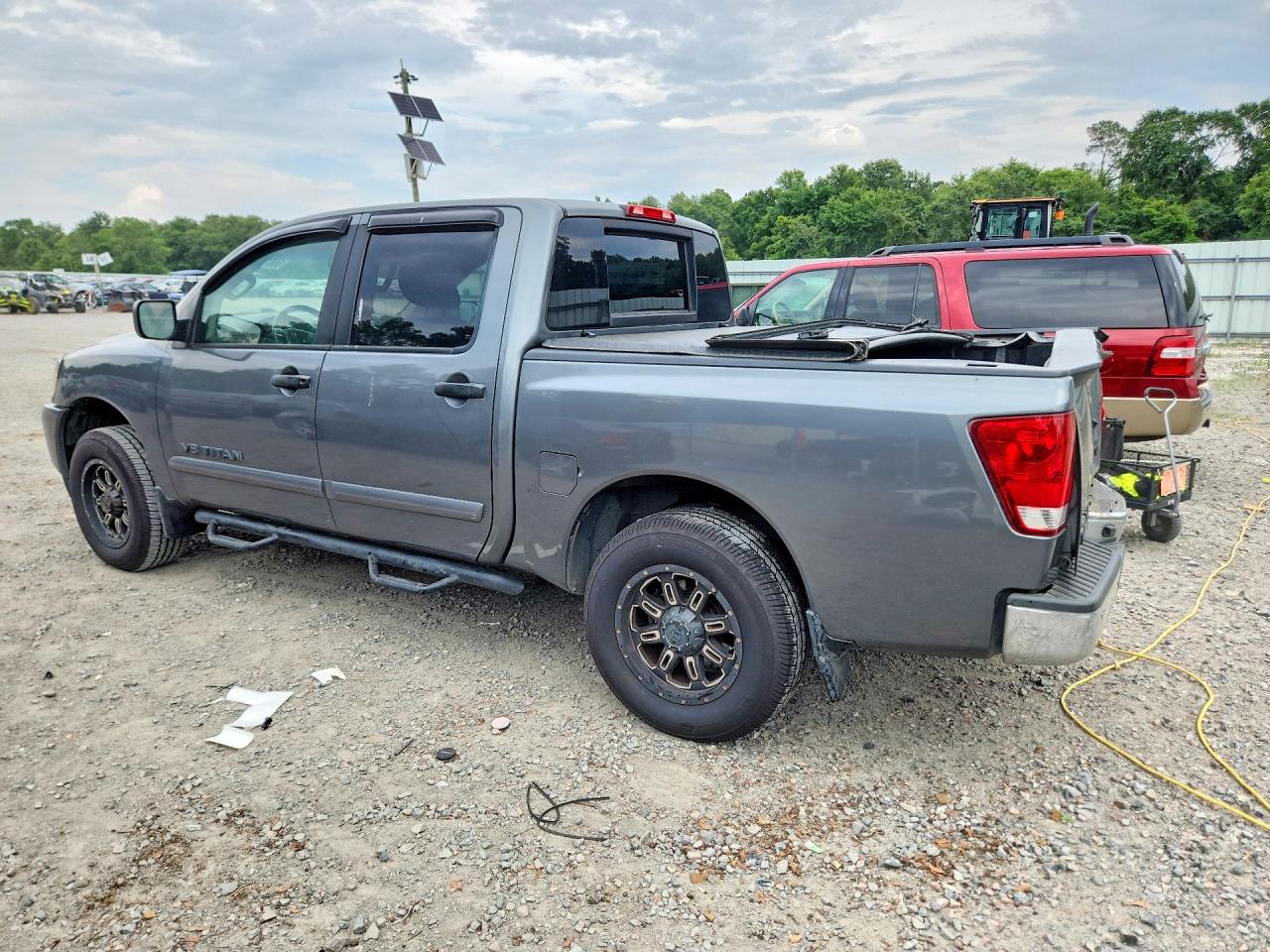 2014 Nissan Titan Sv Gray vin: 1N6BA0ED5EN505590