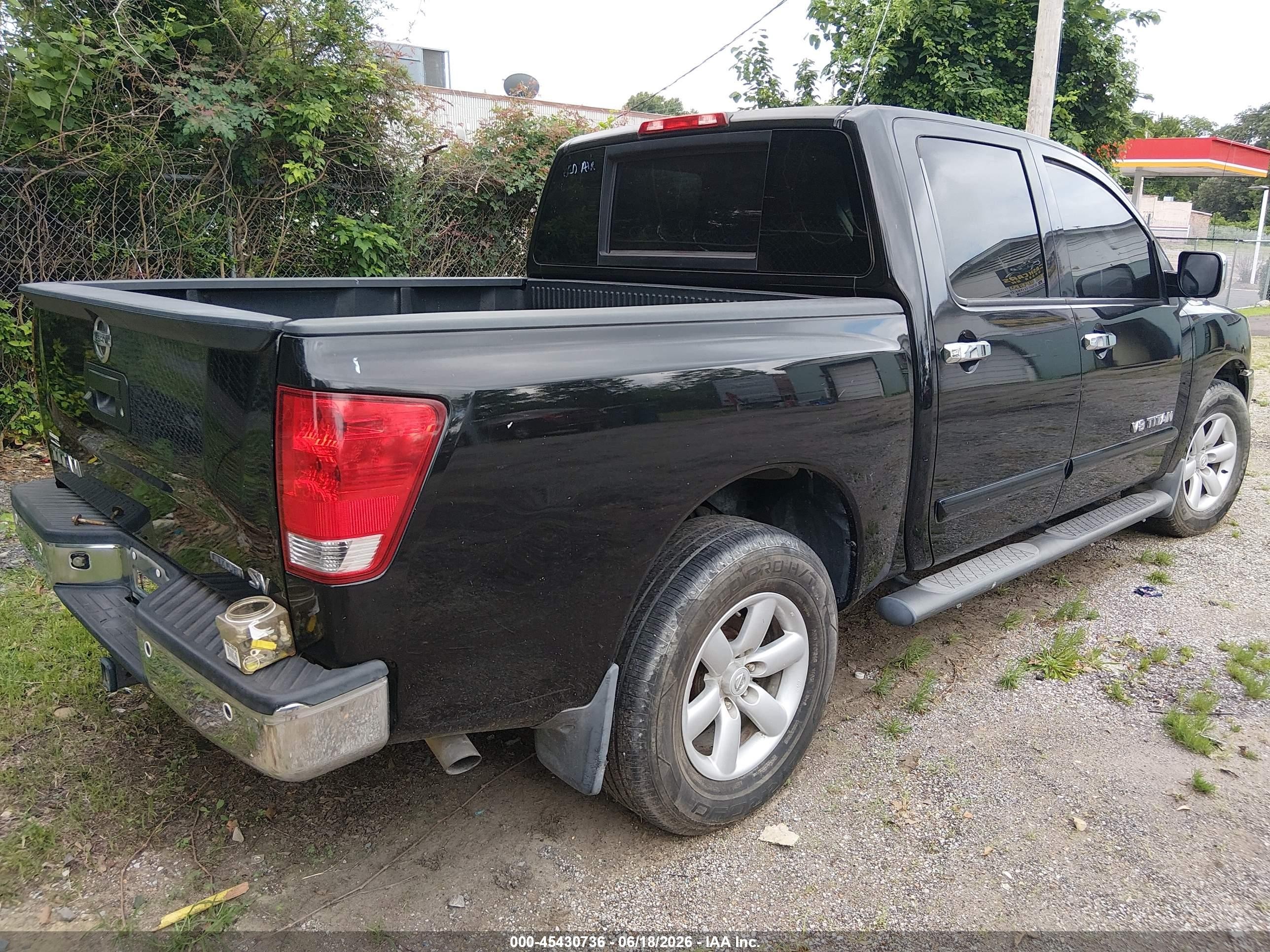 2014 Nissan Titan Sv Black vin: 1N6BA0ED5EN513057